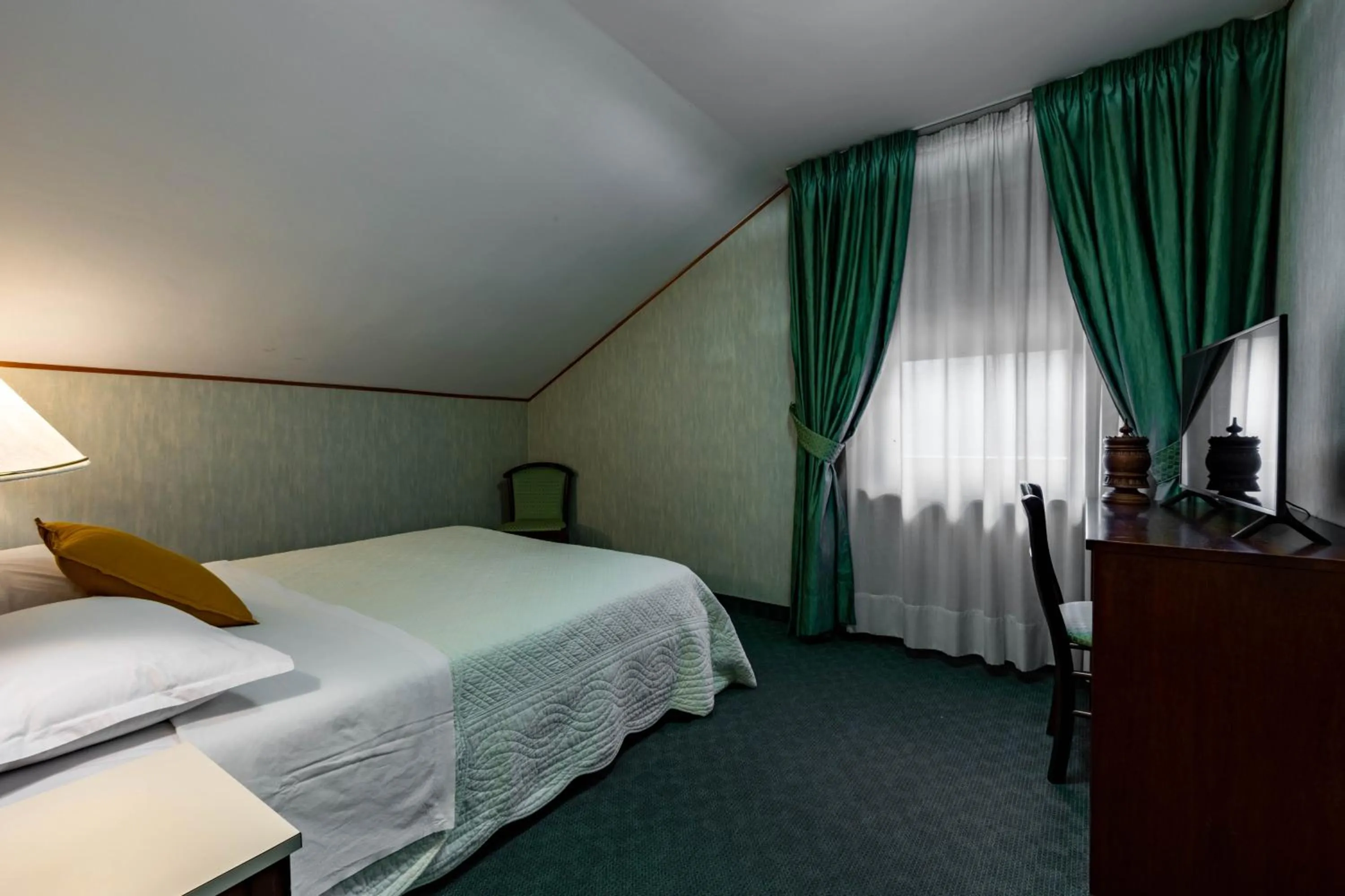 Bedroom, Bed in Hotel Beau Sejour Pré-Saint-Didier