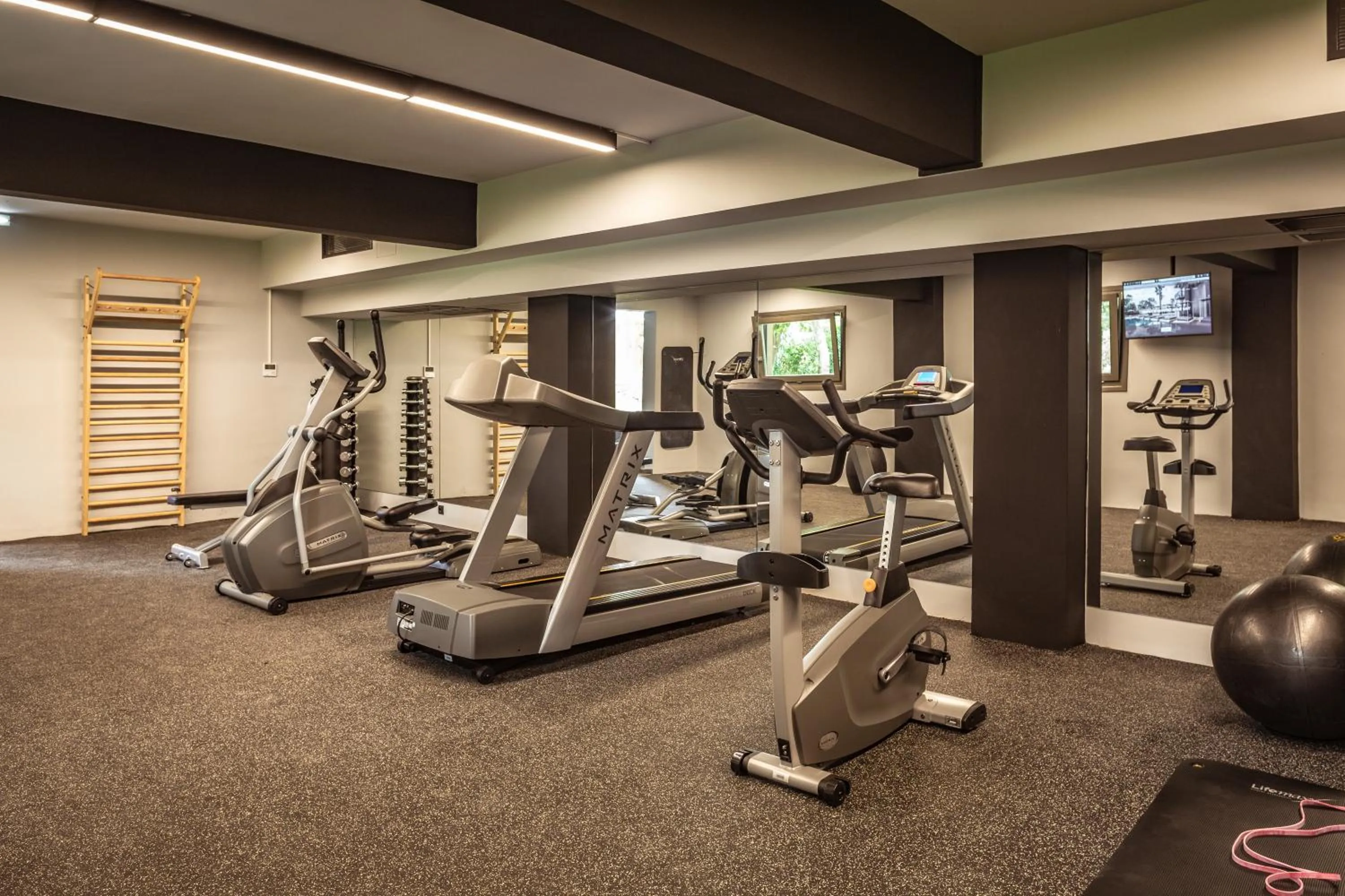 Fitness centre/facilities in Doryssa Boutique Hotel
