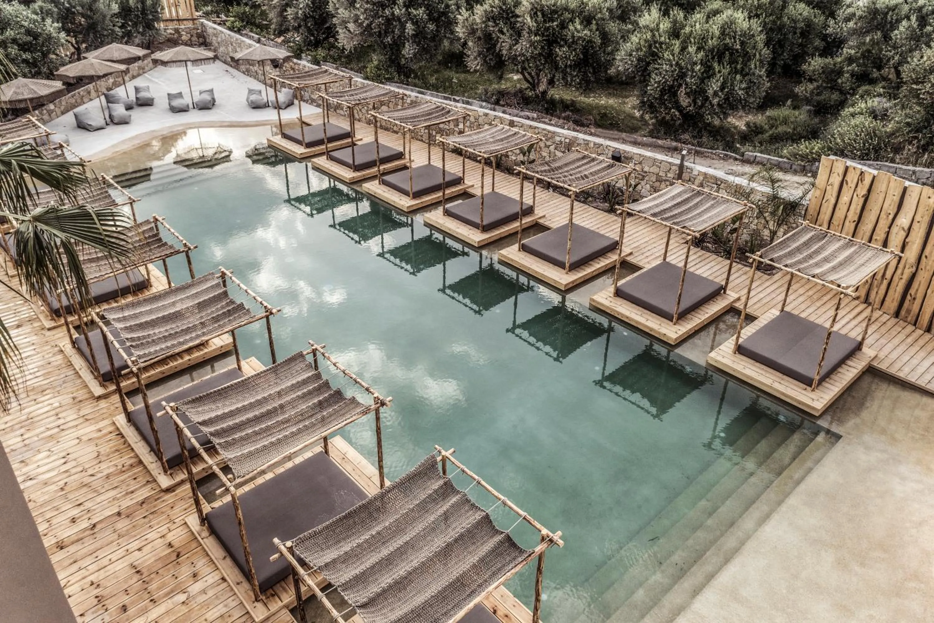 Swimming pool in Doryssa Boutique Hotel