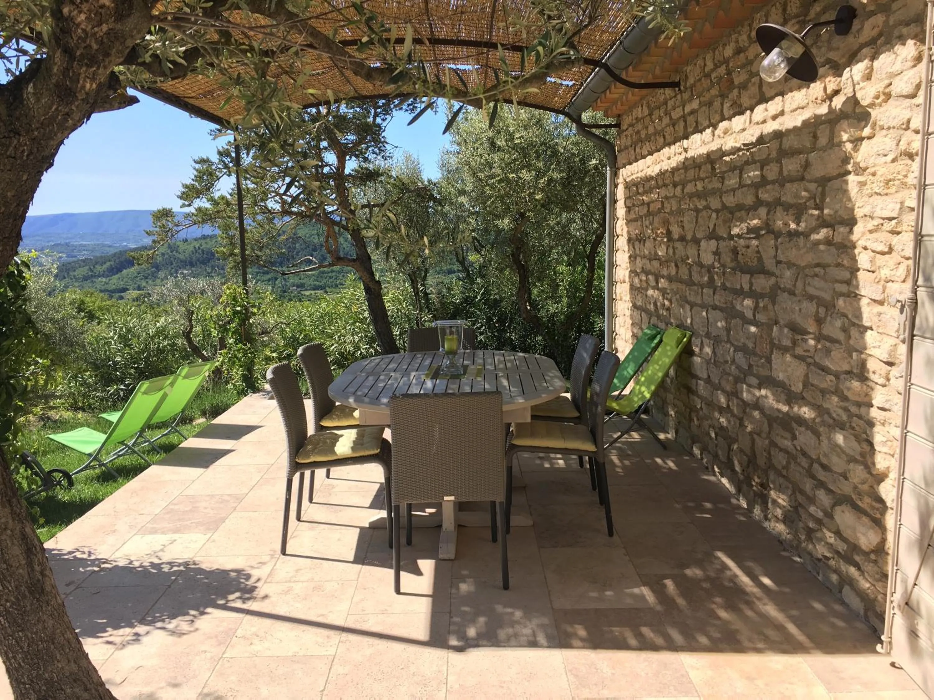 Balcony/Terrace in Mas De Gordes