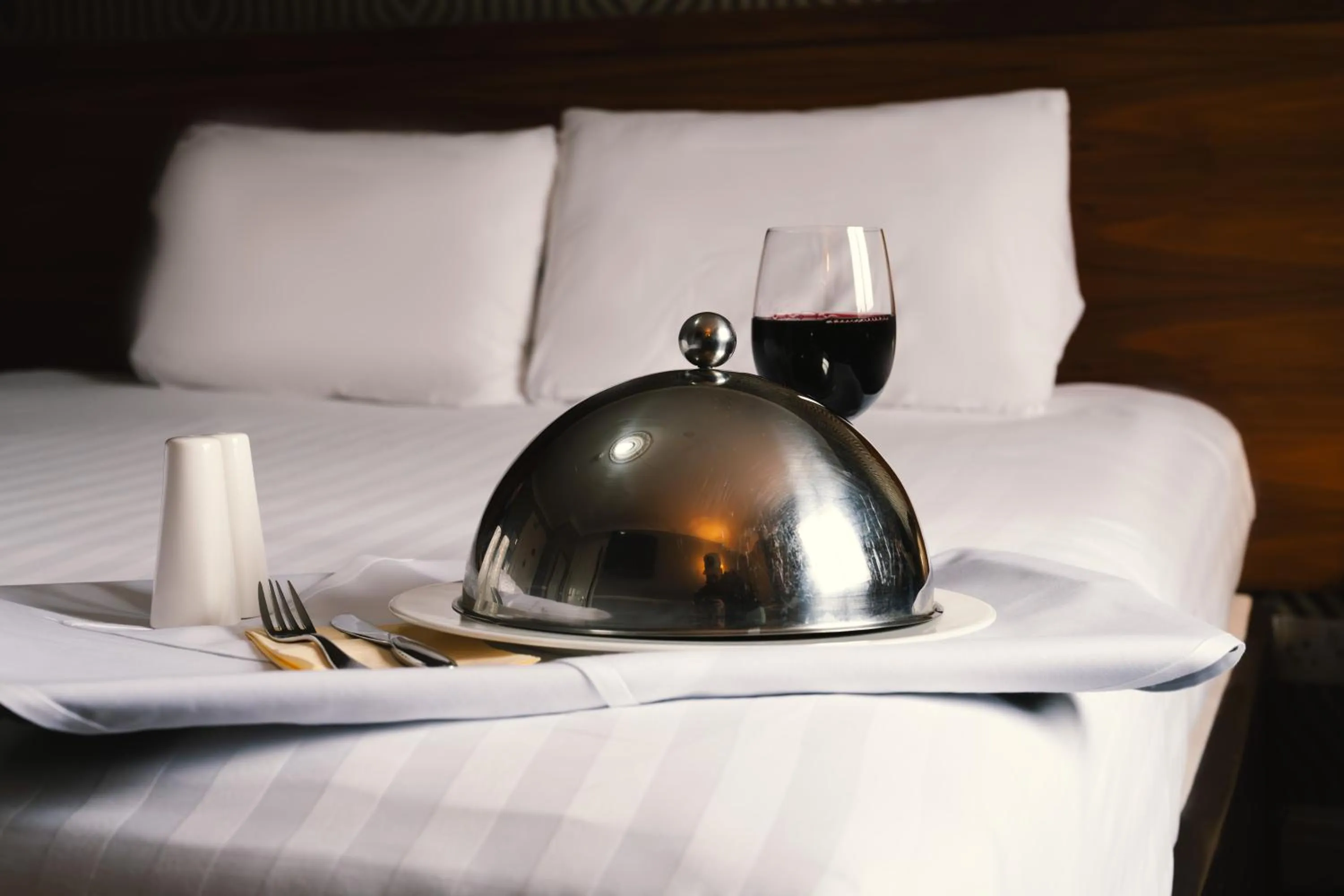 Bed in The Ashbourne Hotel