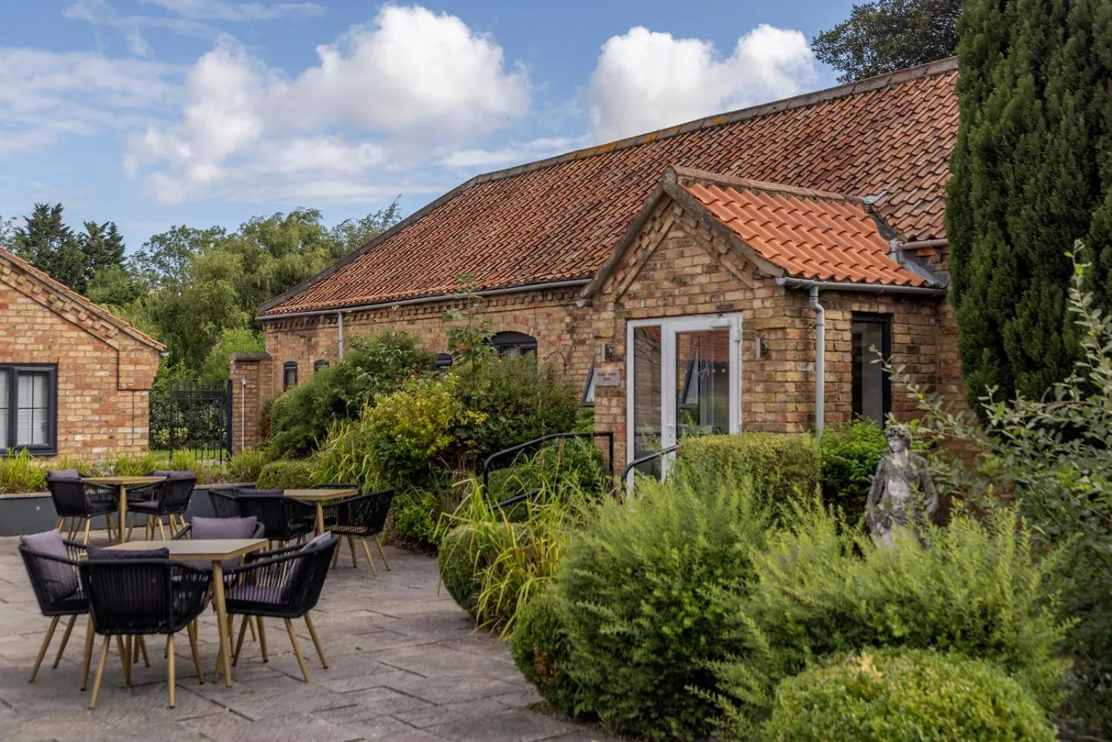 Patio in The Ashbourne Hotel, BW Signature Collection