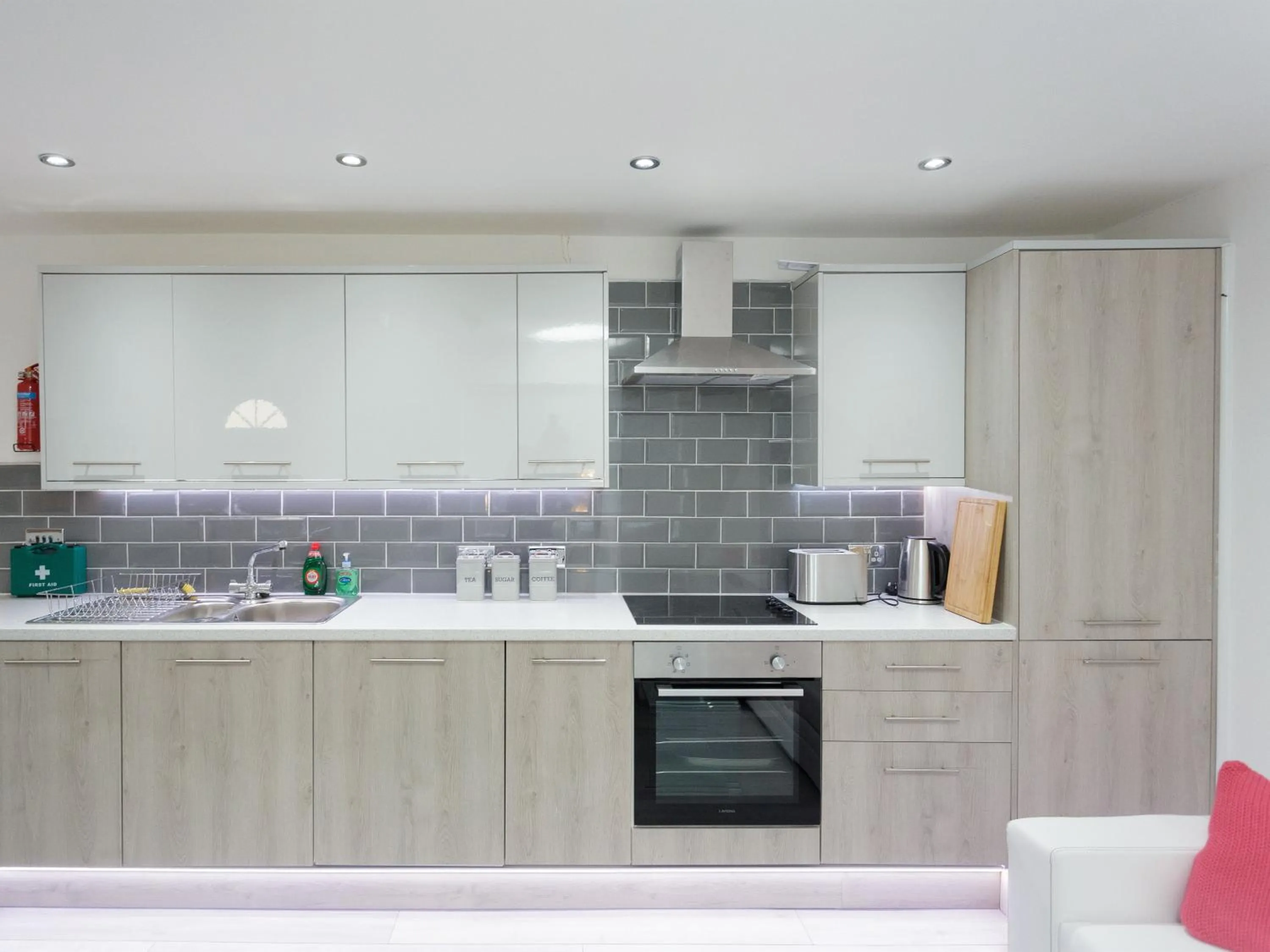 Kitchen or kitchenette in Live in Leeds Greenhill Bungalows