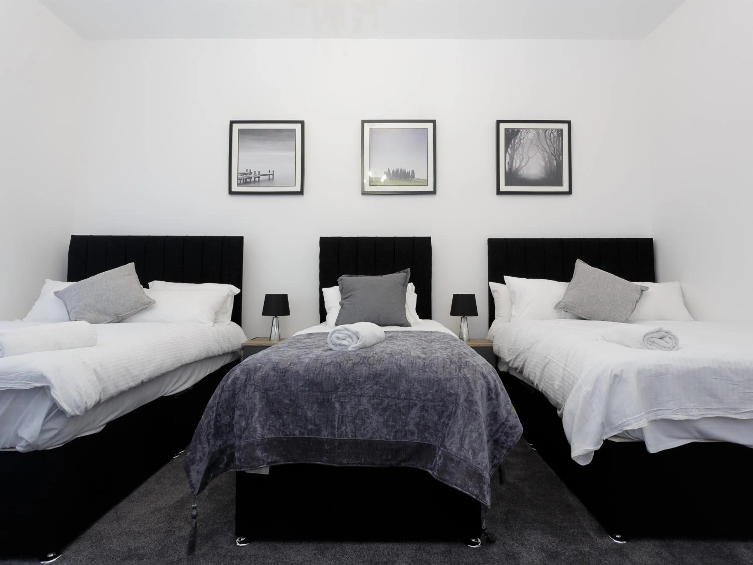 Bedroom, Bed in Live in Leeds Greenhill Bungalows