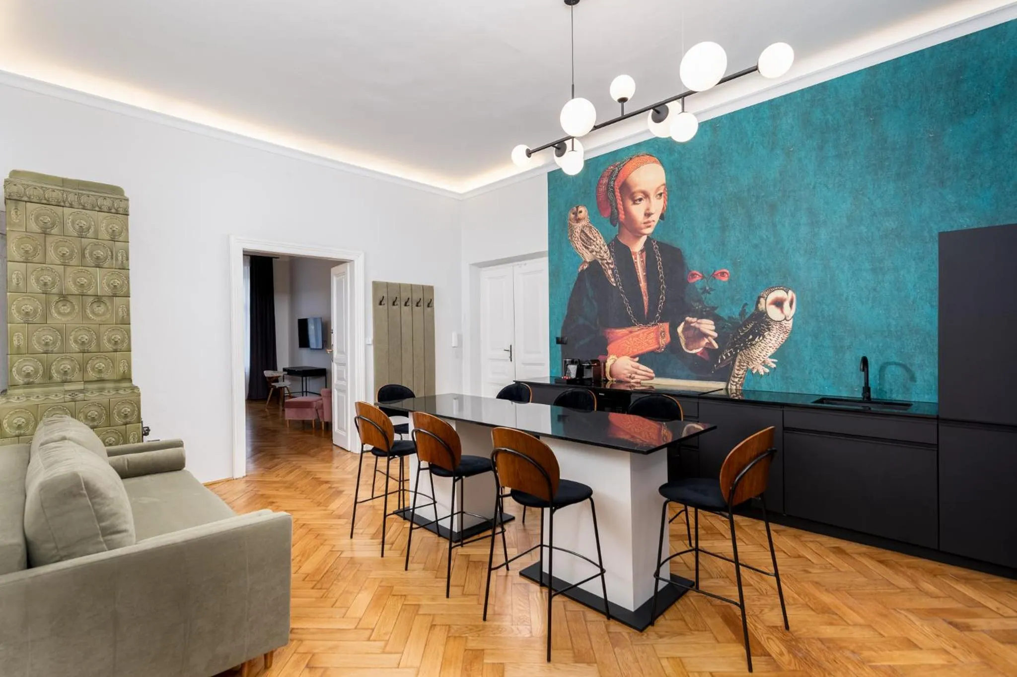 Living room in Wawel Boutique Residence - Krakow Old Town