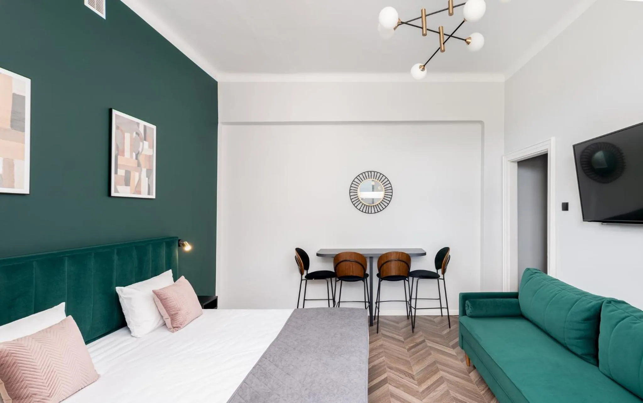 Bedroom, Bed in Wawel Boutique Residence - Krakow Old Town