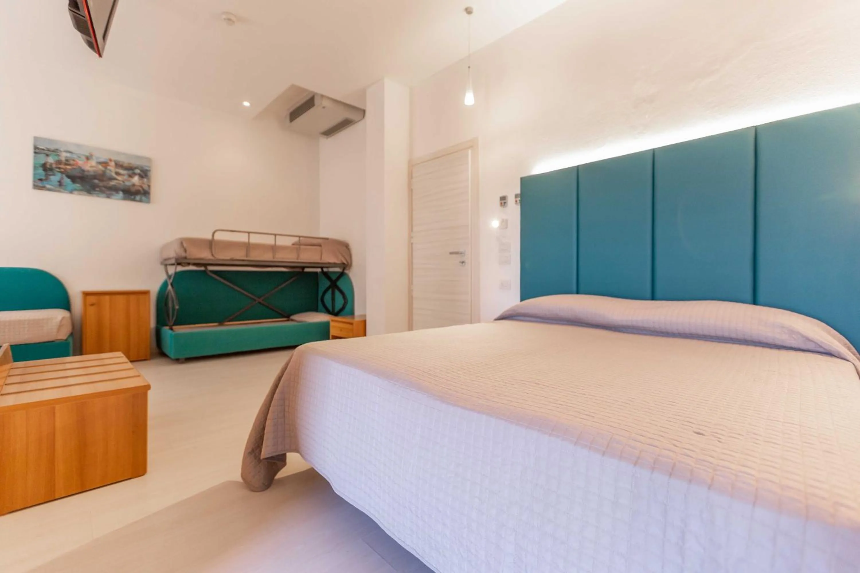 Bed in Hotel Ribot