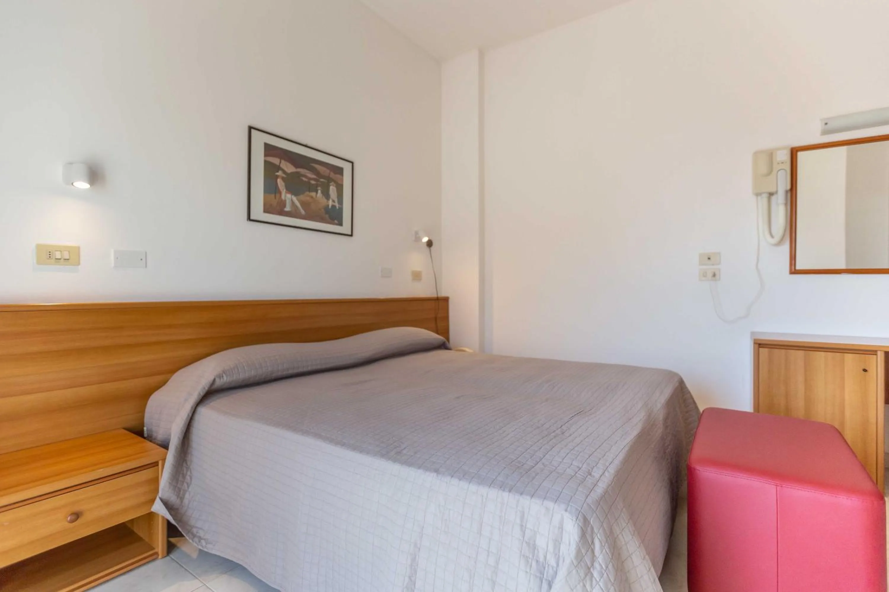 Bed in Hotel Ribot