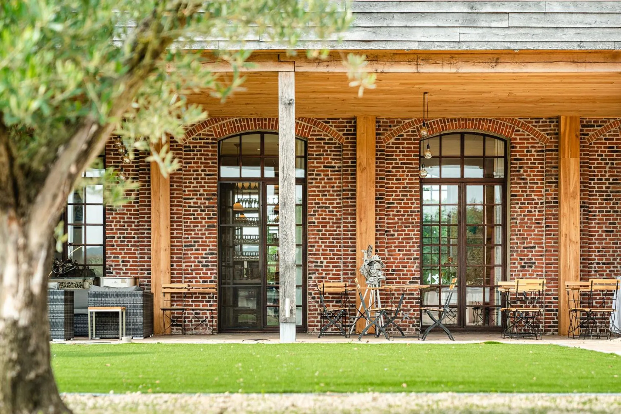 Patio in Hotel De Pupiter