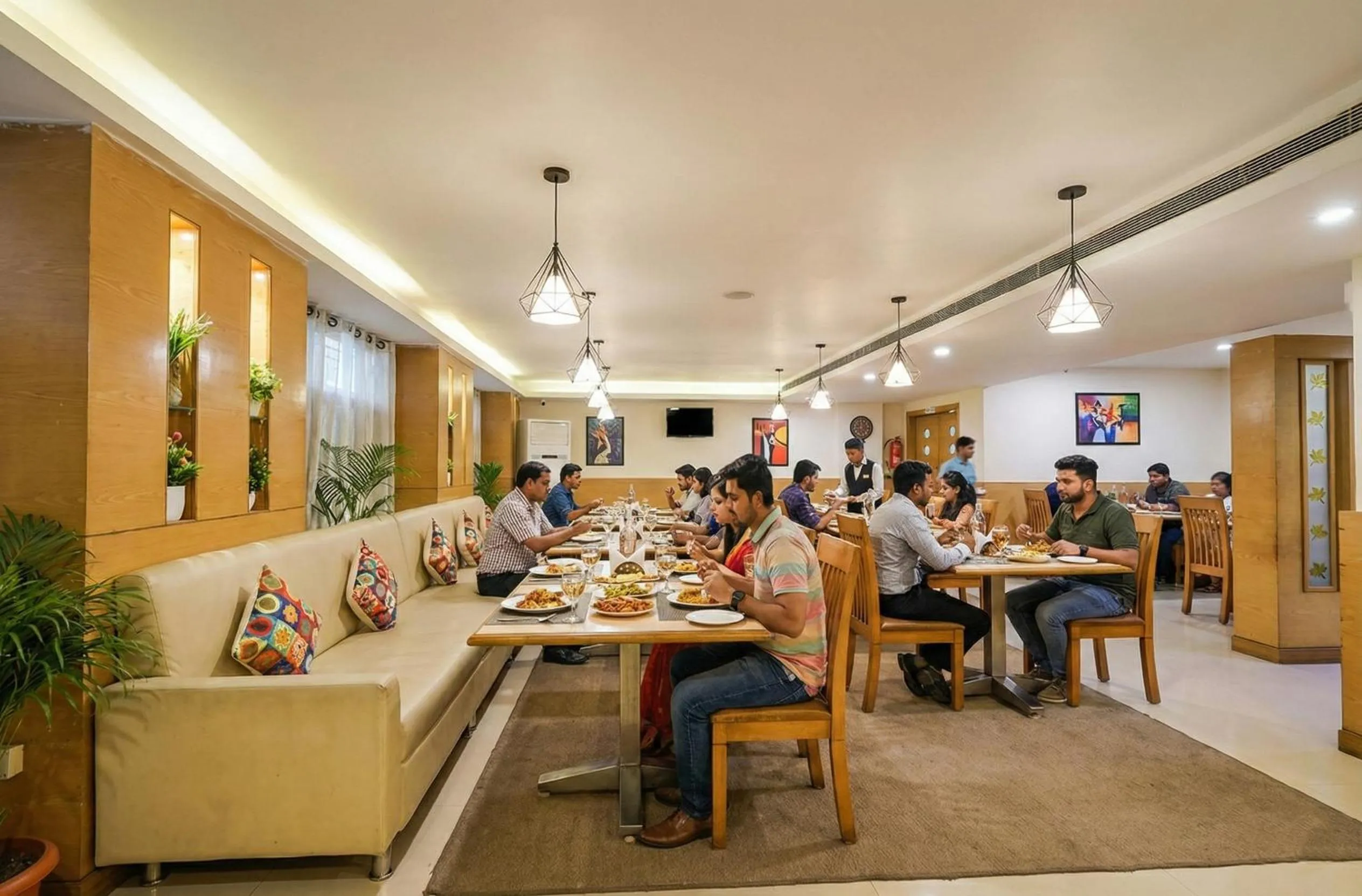 Seating area in Fabhotel Prime Mahalaya Residency - Nr Pallavaram Railway Station