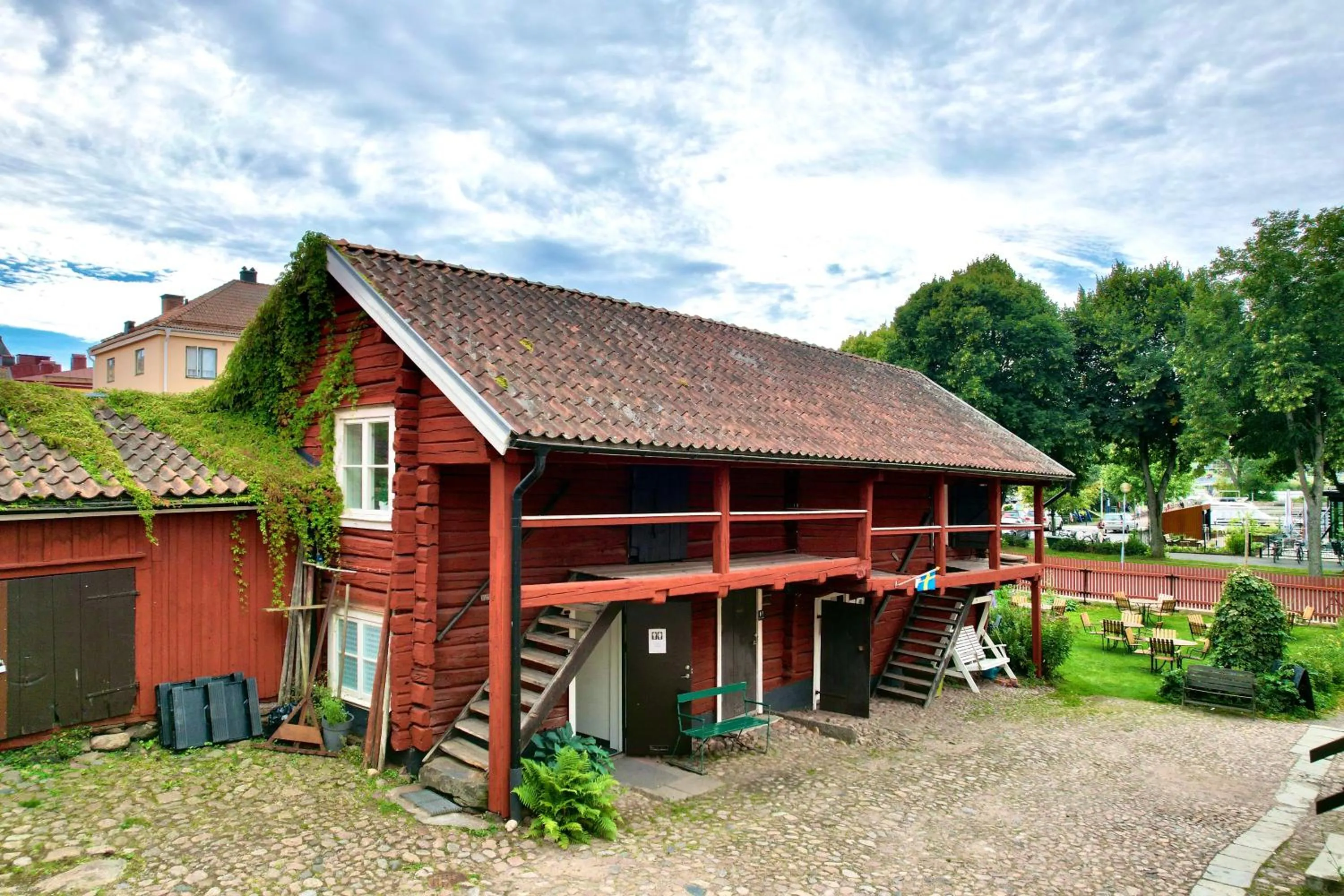 Property building in STF Hostel Mariestad