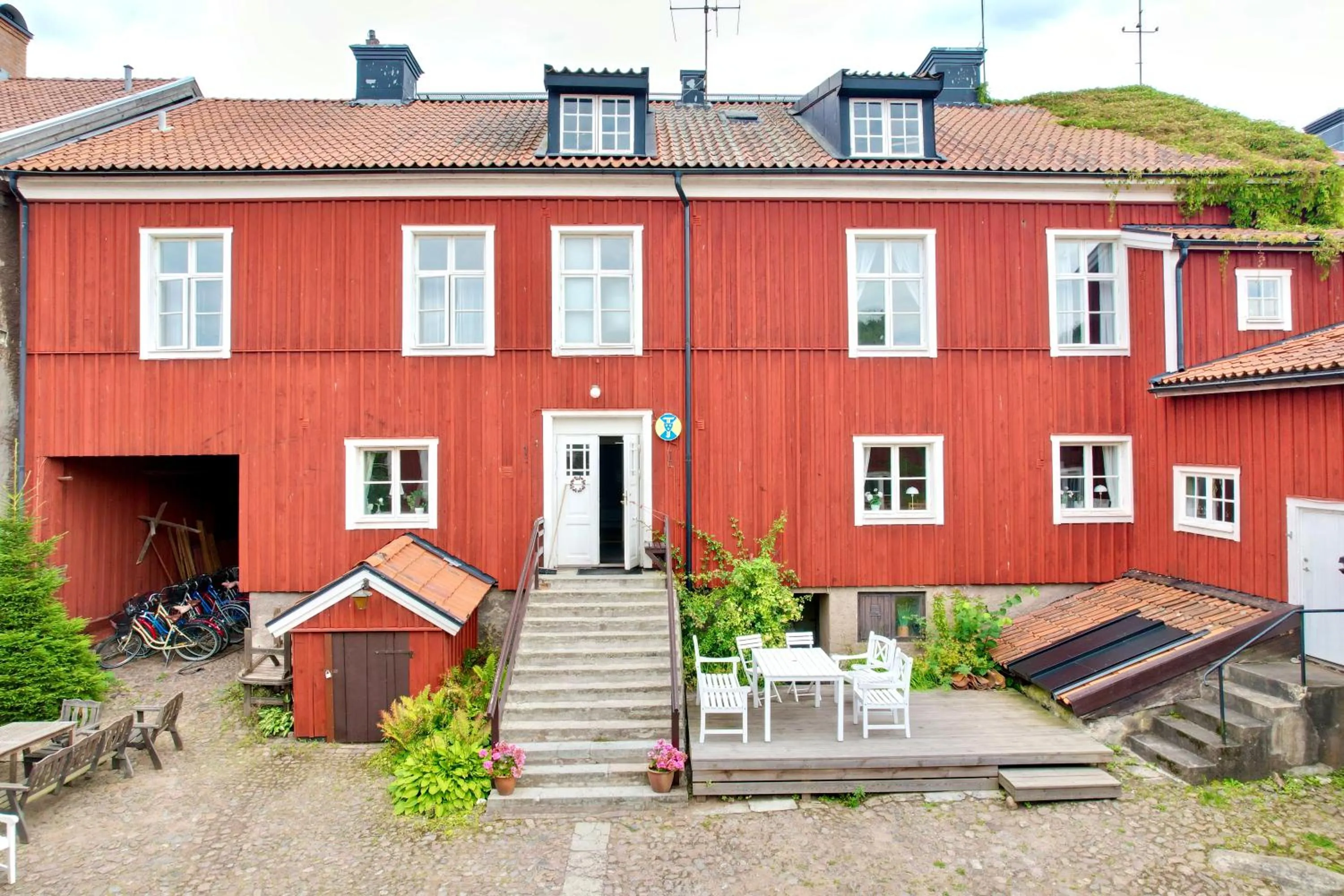 Property building in STF Hostel Mariestad