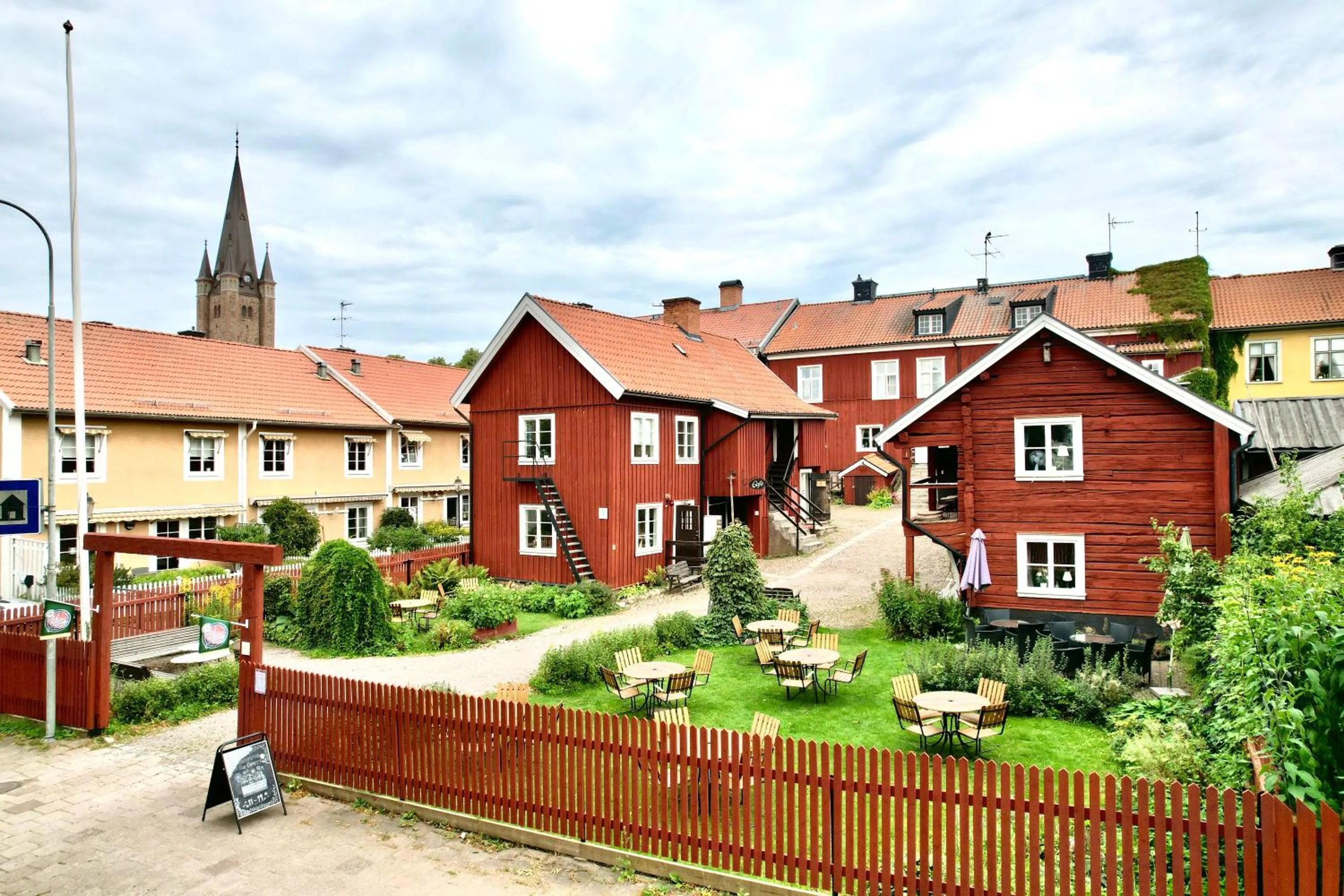 Property building in STF Hostel Mariestad