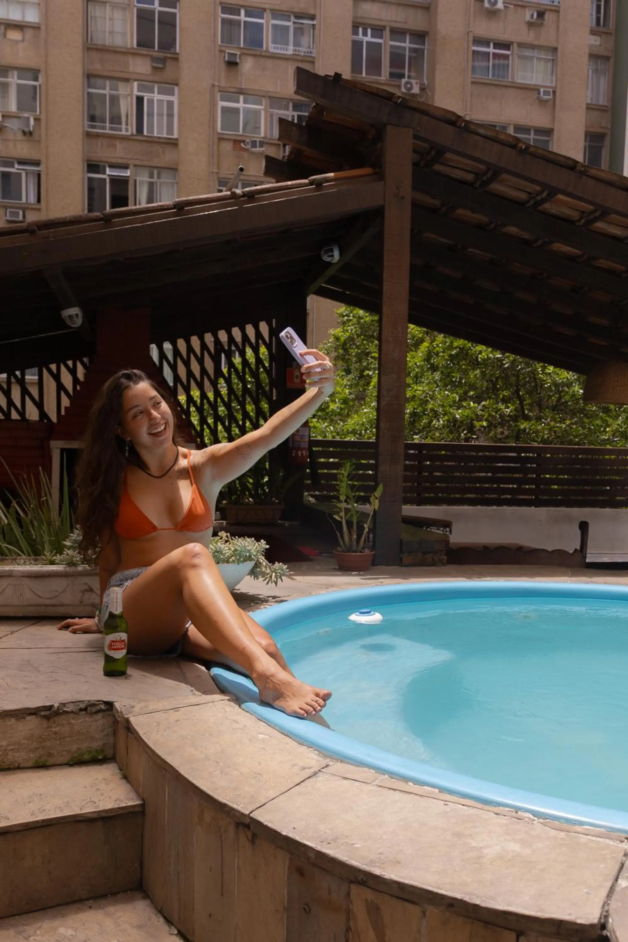 Swimming pool in Che Lagarto Hostel Copacabana