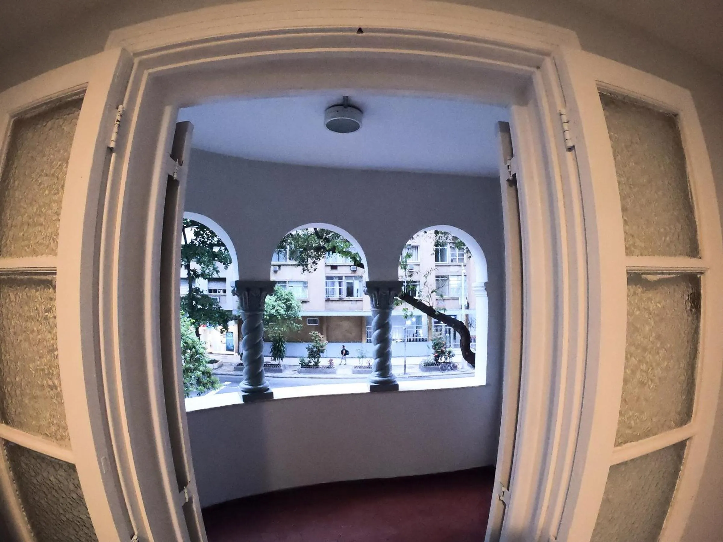 Balcony/Terrace in Che Lagarto Hostel Copacabana