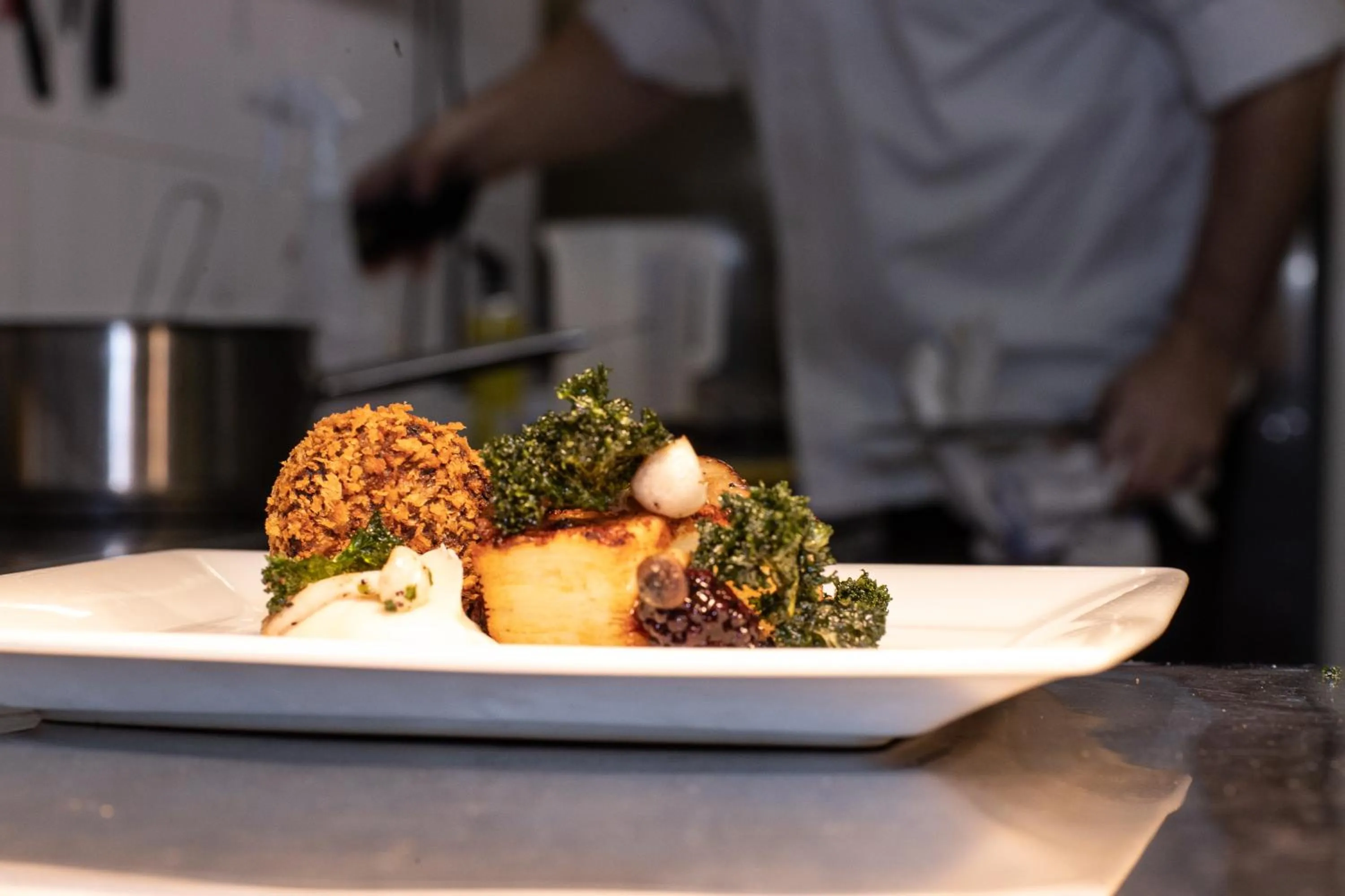 Food close-up in Karma Lake Of Menteith Hotel