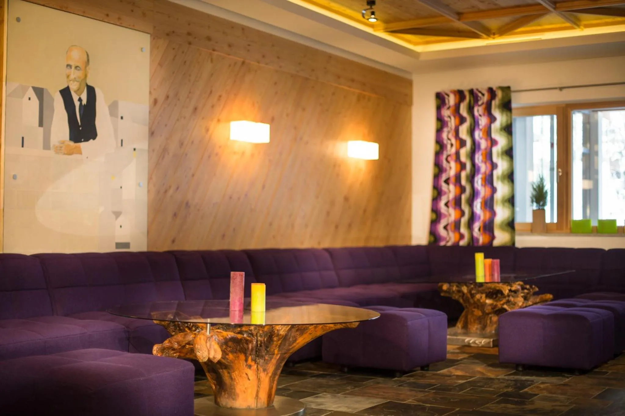 Lobby or reception in Hotel Glemmtalerhof