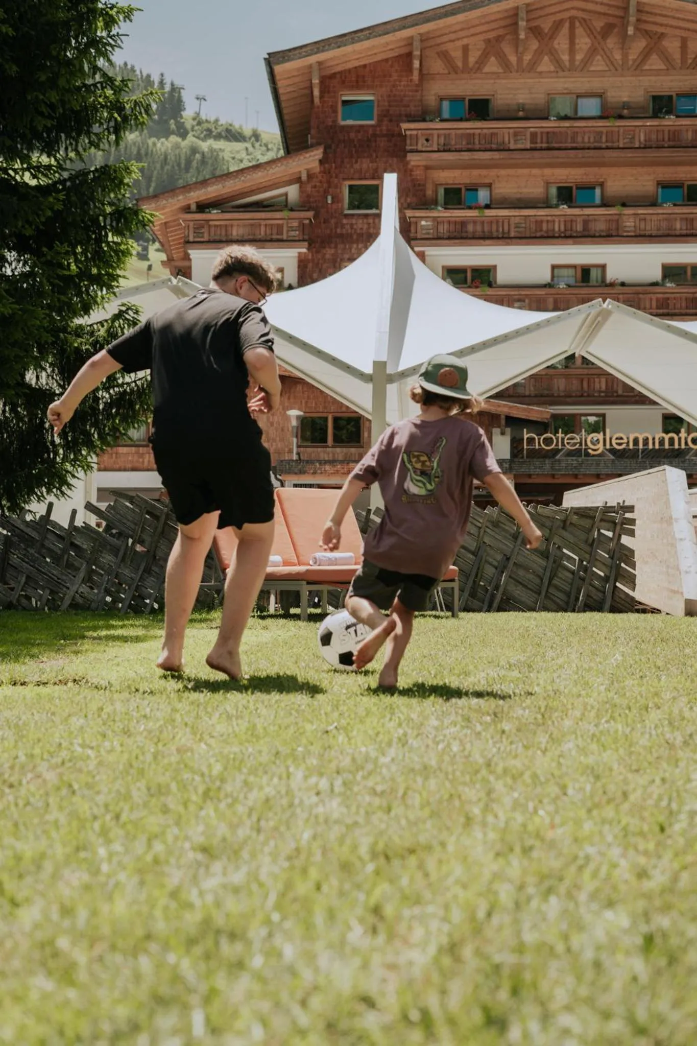 Natural landscape in Hotel Glemmtalerhof