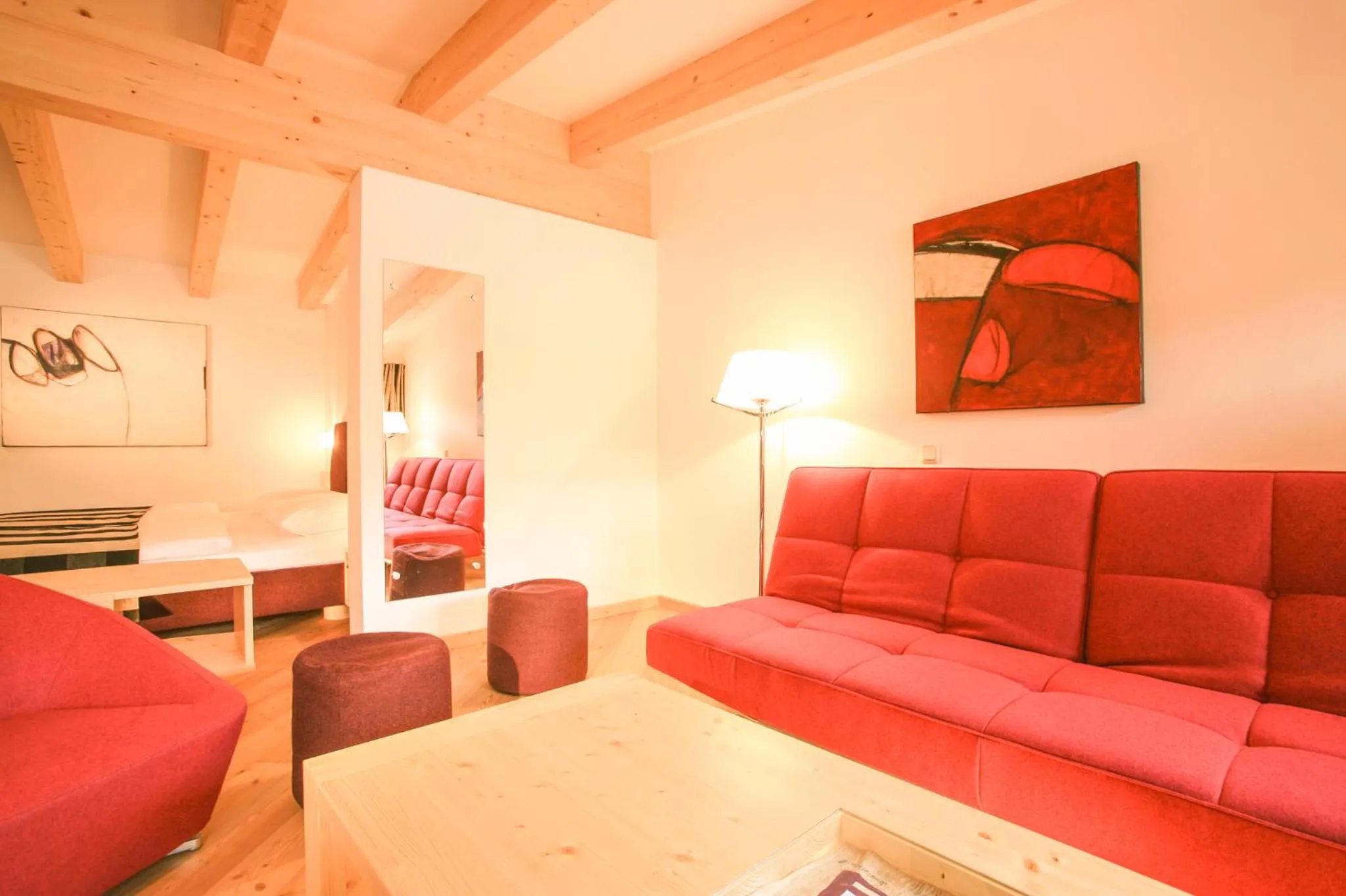 Bed in Hotel Glemmtalerhof