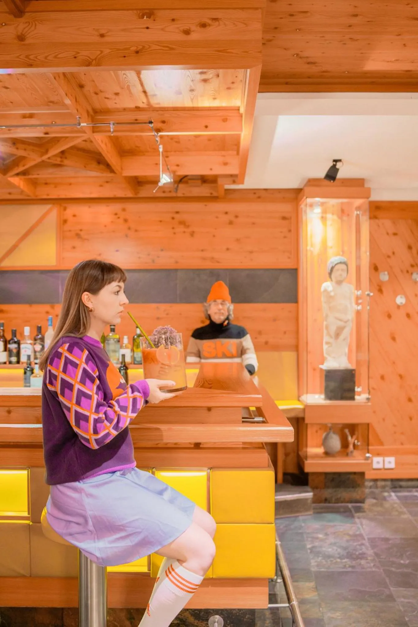 Lounge or bar in Hotel Glemmtalerhof