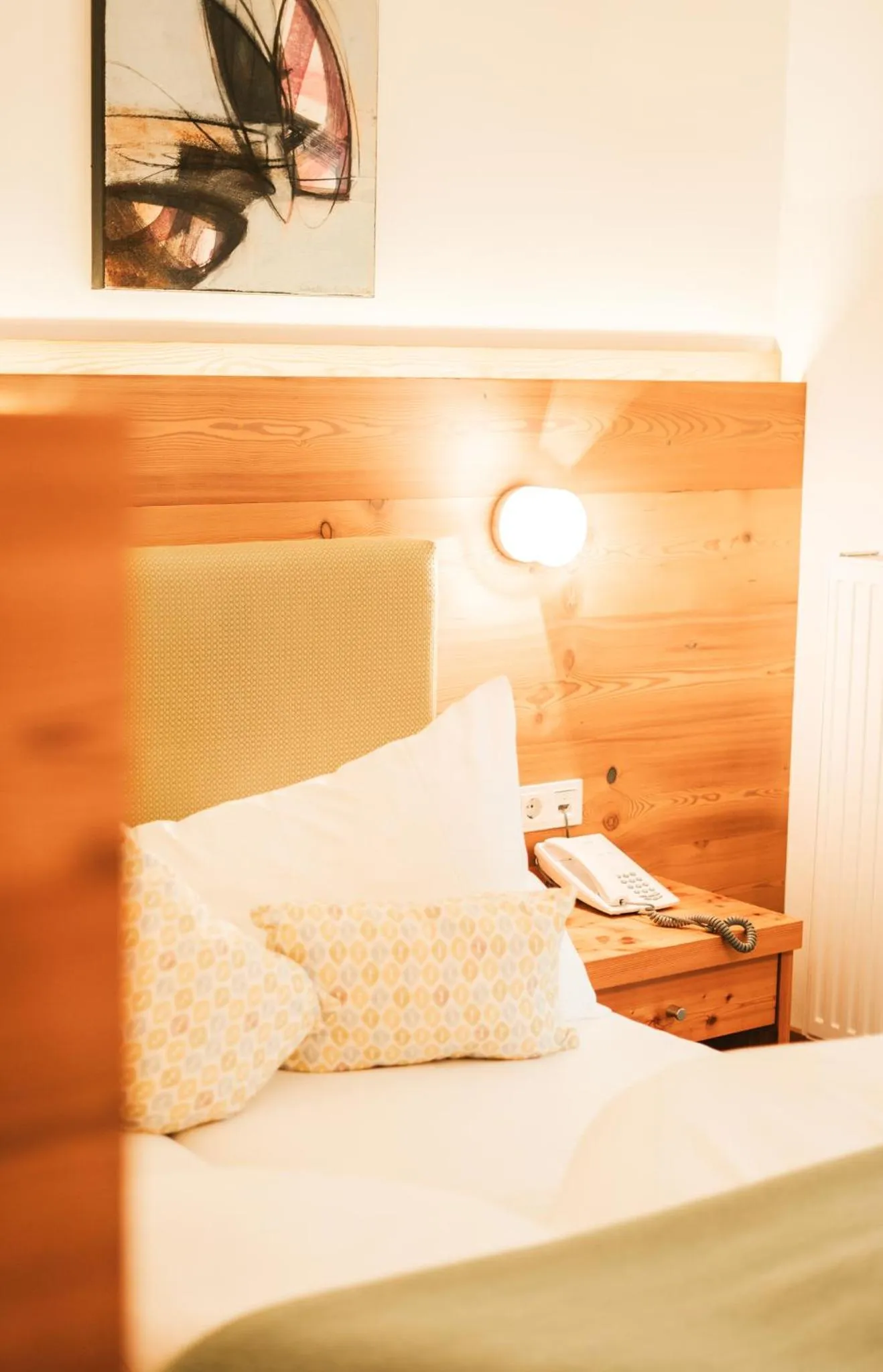 Bed in Hotel Glemmtalerhof