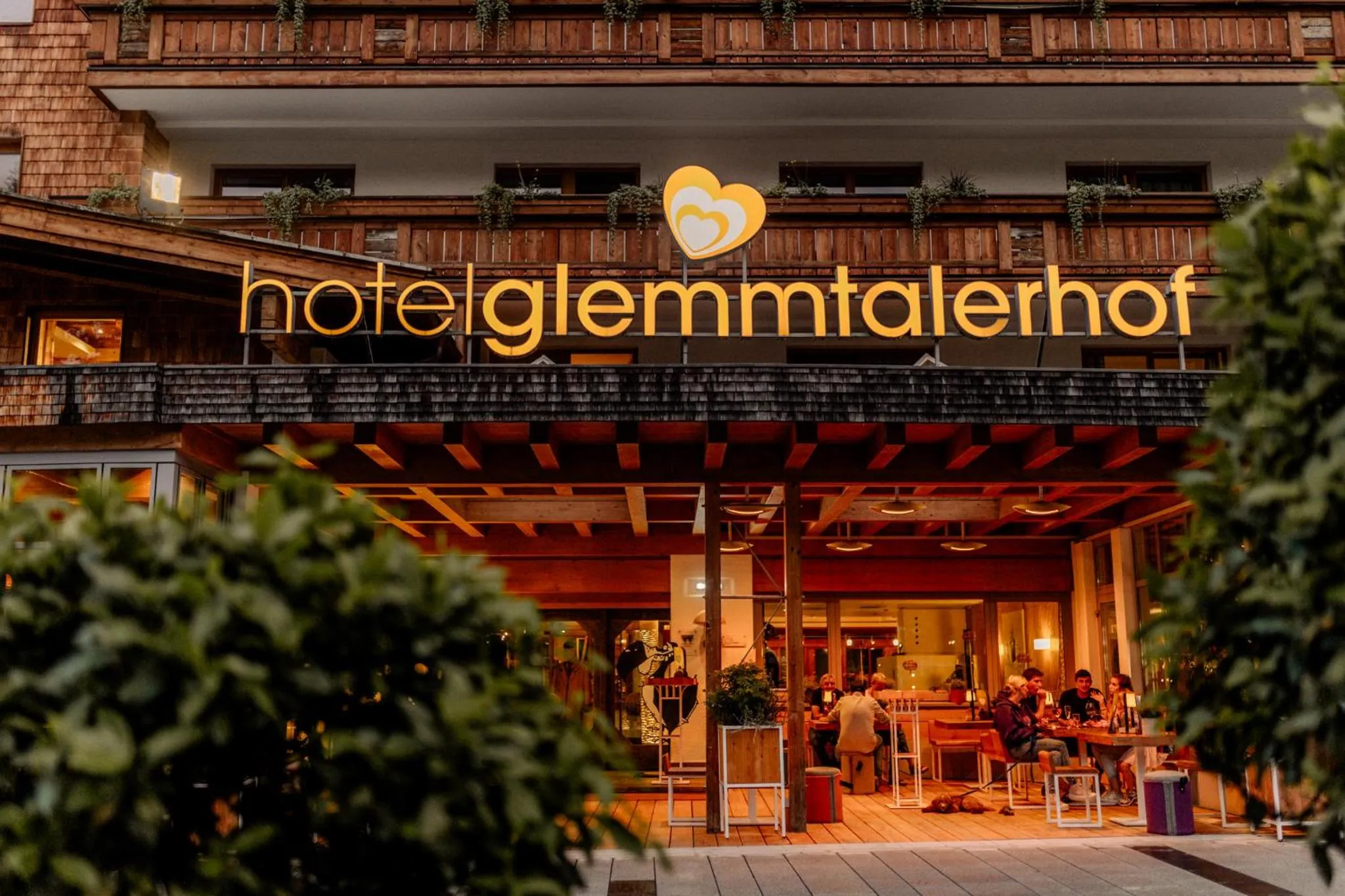 Property building in Hotel Glemmtalerhof