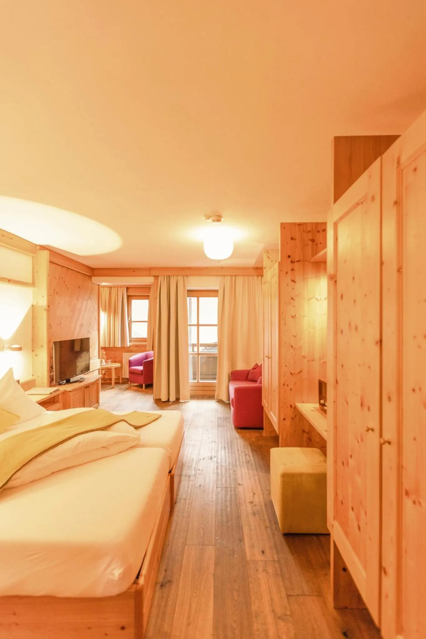 Bed in Hotel Glemmtalerhof