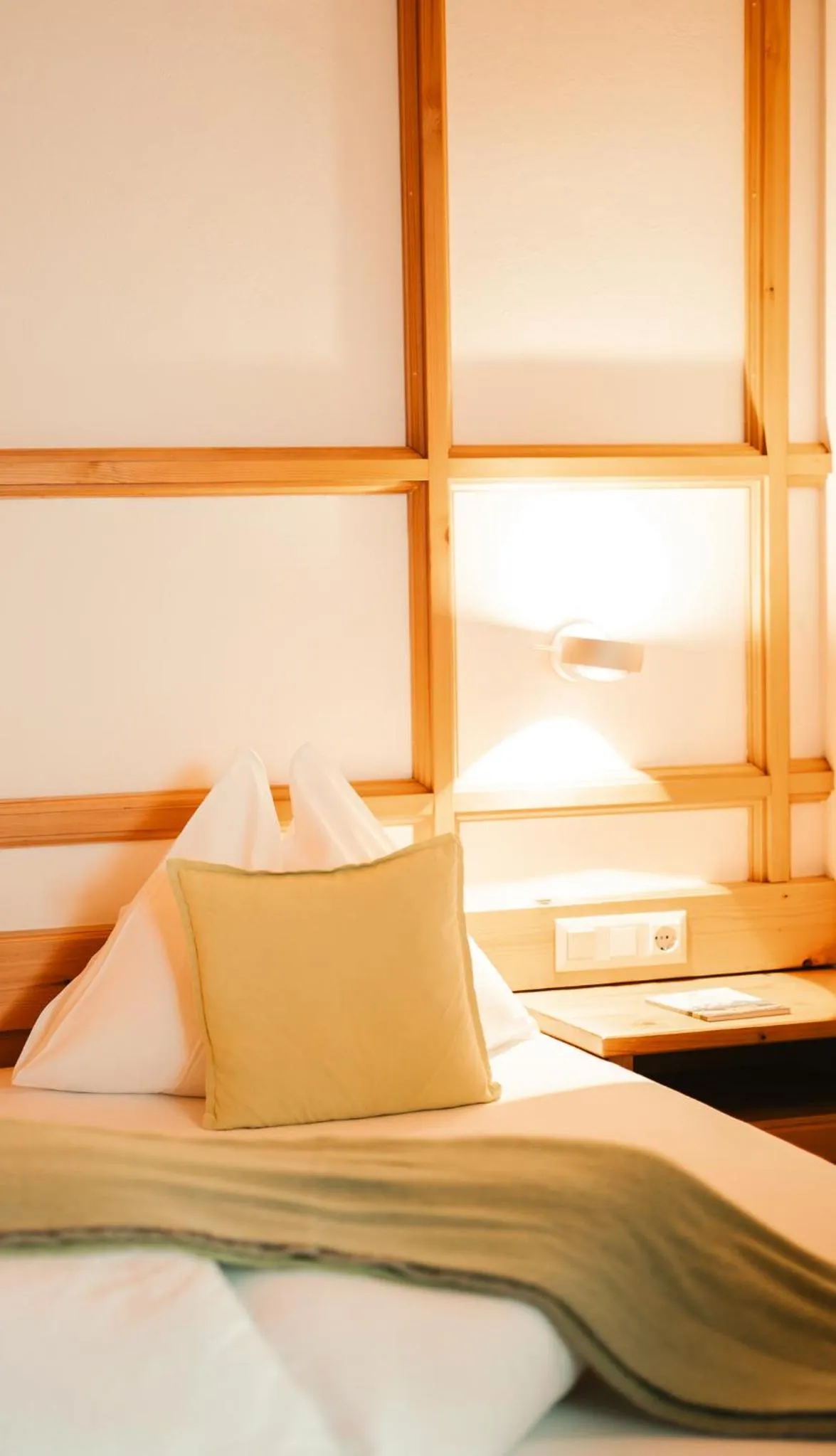 Bed in Hotel Glemmtalerhof