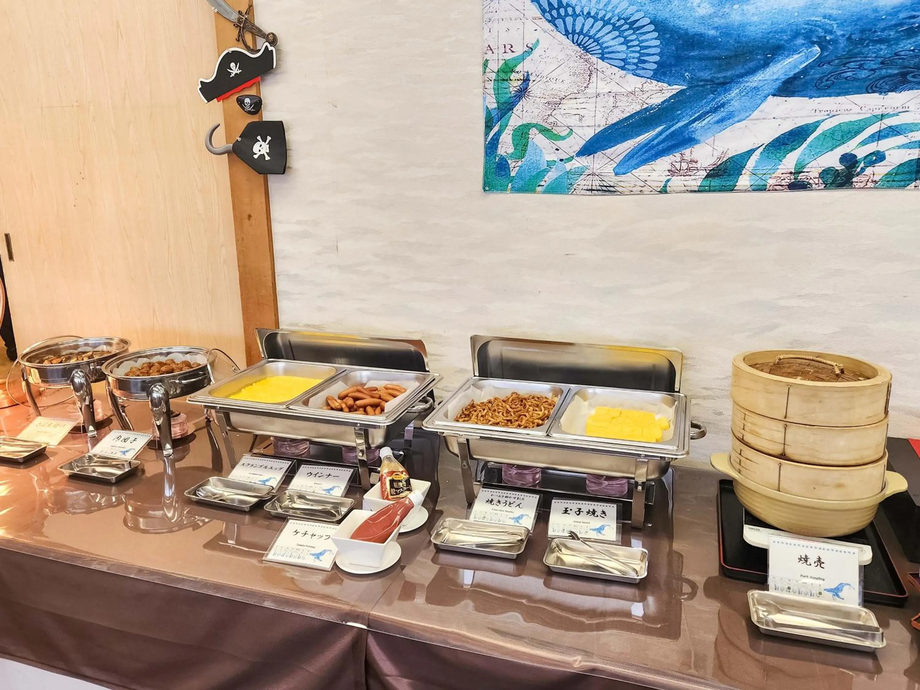 Buffet breakfast in Hotel Cetus Royal