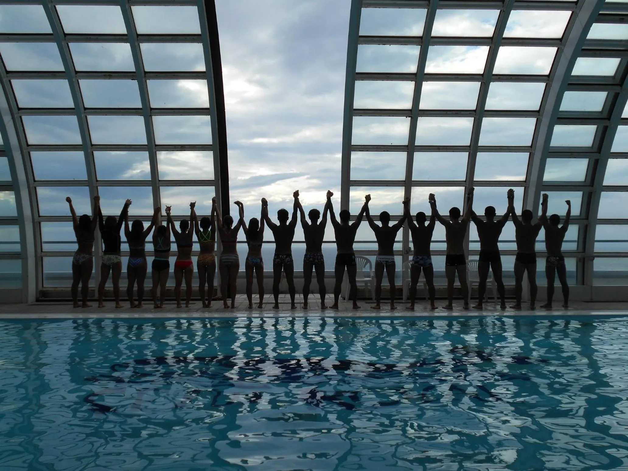 Swimming pool in Hotel Cetus Royal