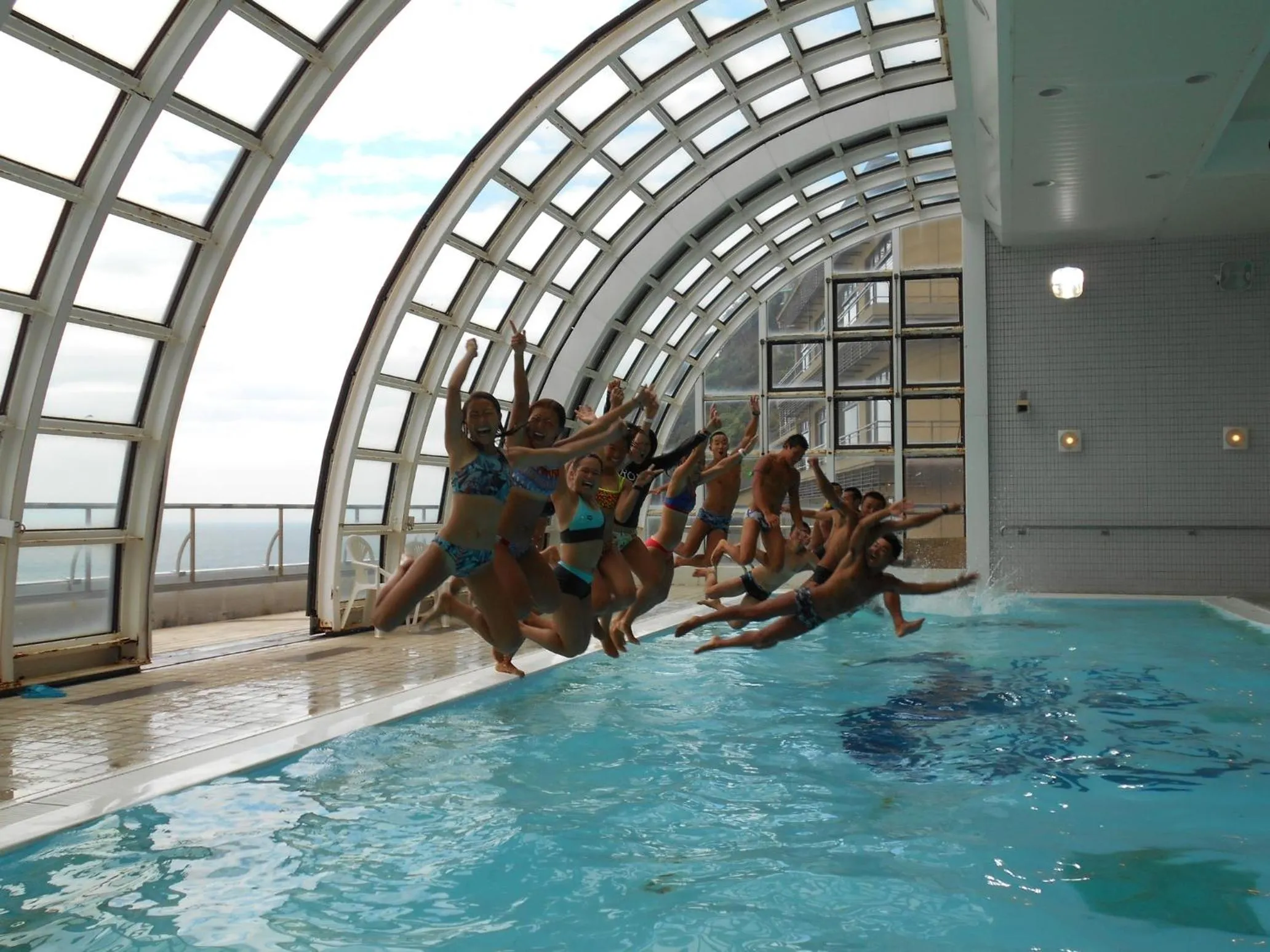 Swimming pool in Hotel Cetus Royal