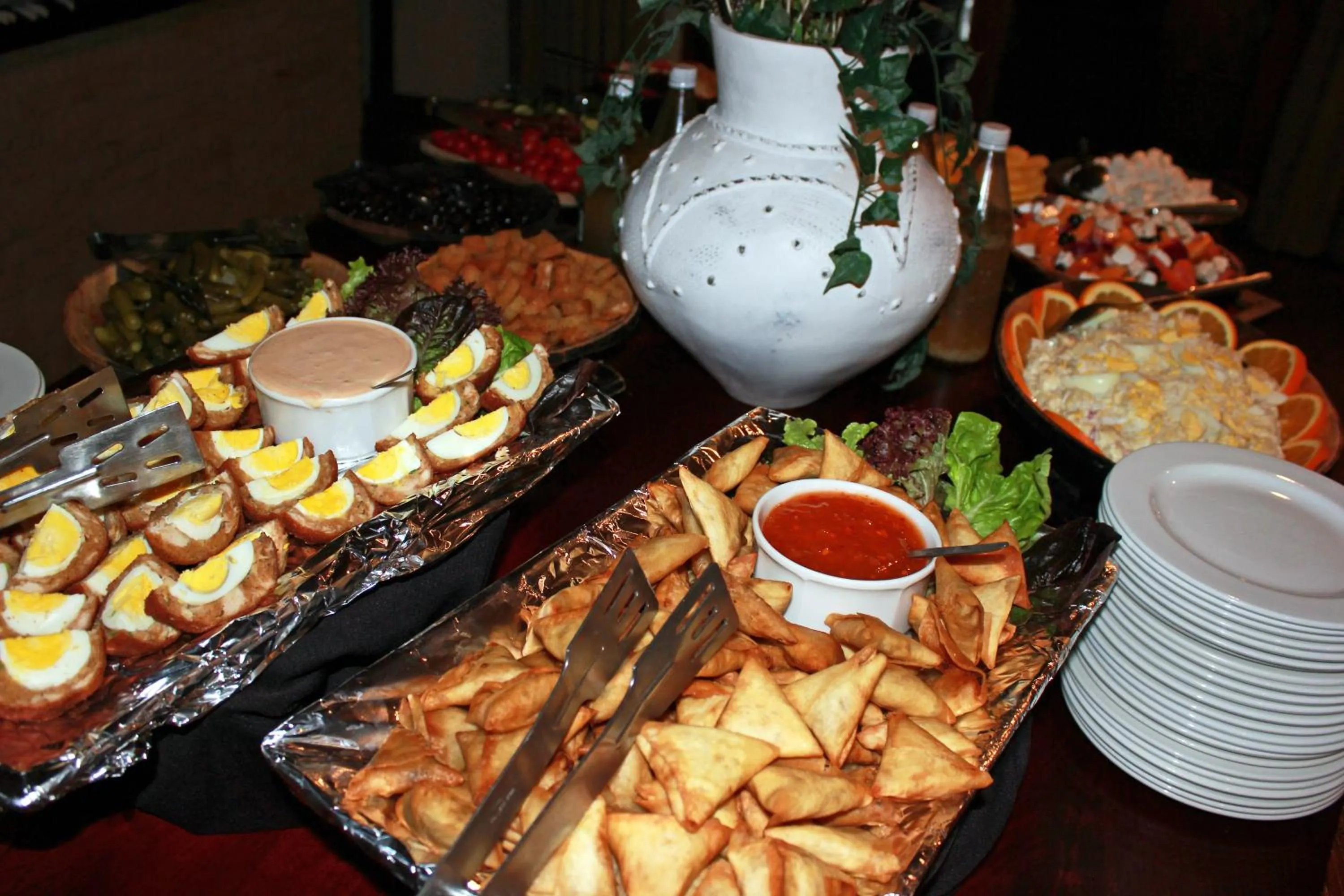Food in Emdoneni Lodge with Zululand Cat Conservation Project