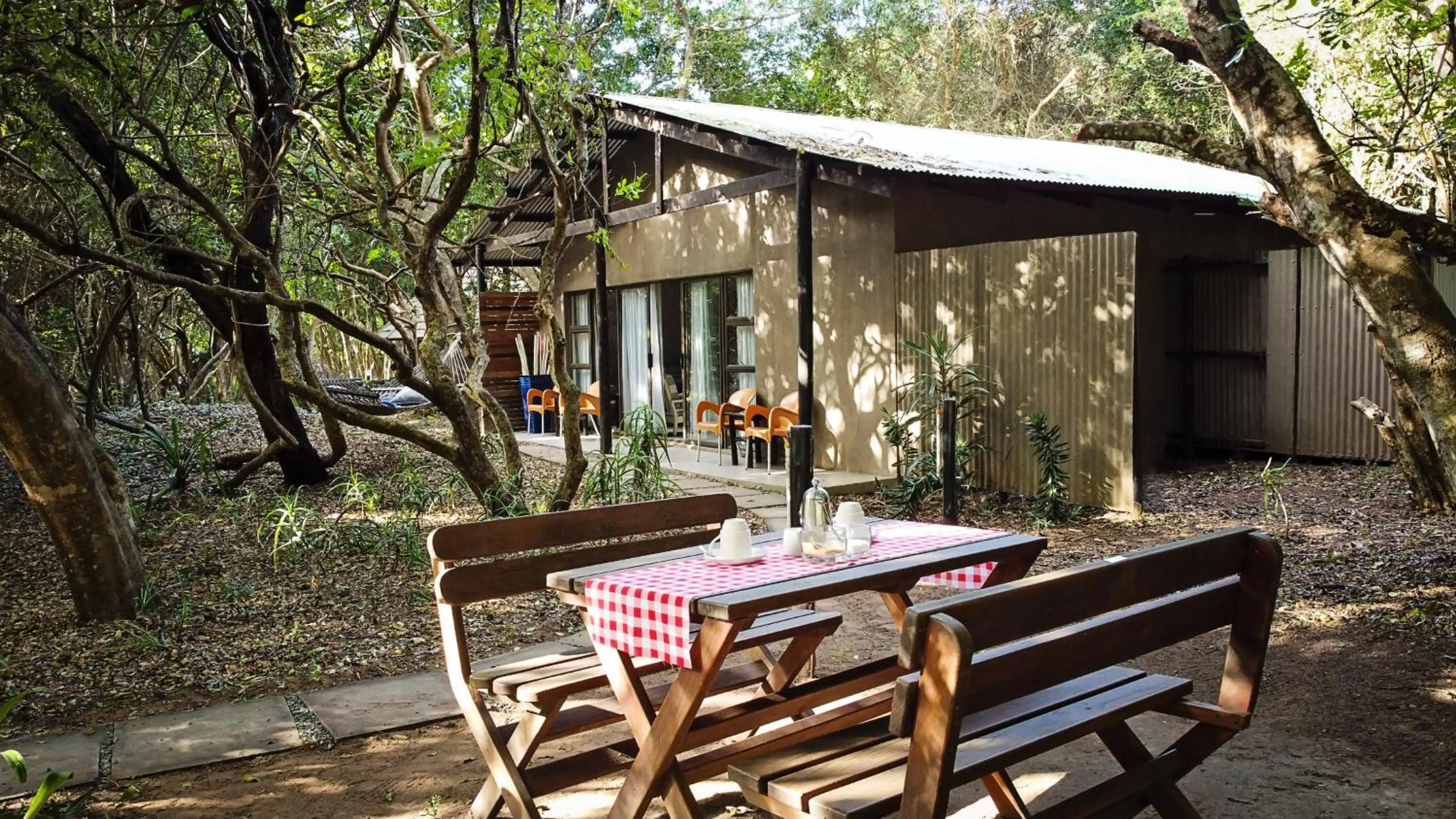 Property building in Emdoneni Lodge with Zululand Cat Conservation Project