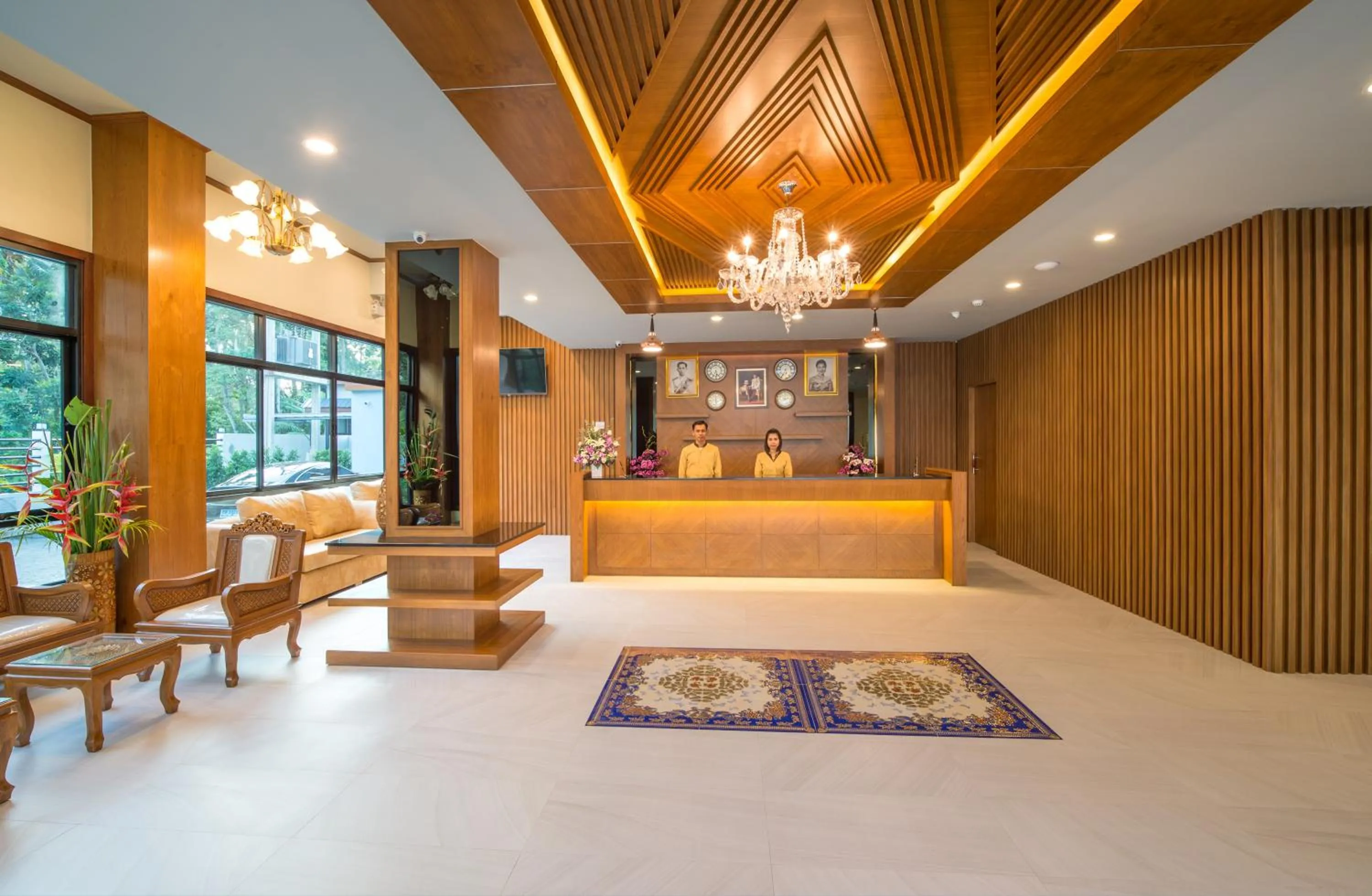 Lobby or reception, Bed in Andaman Breeze Resort