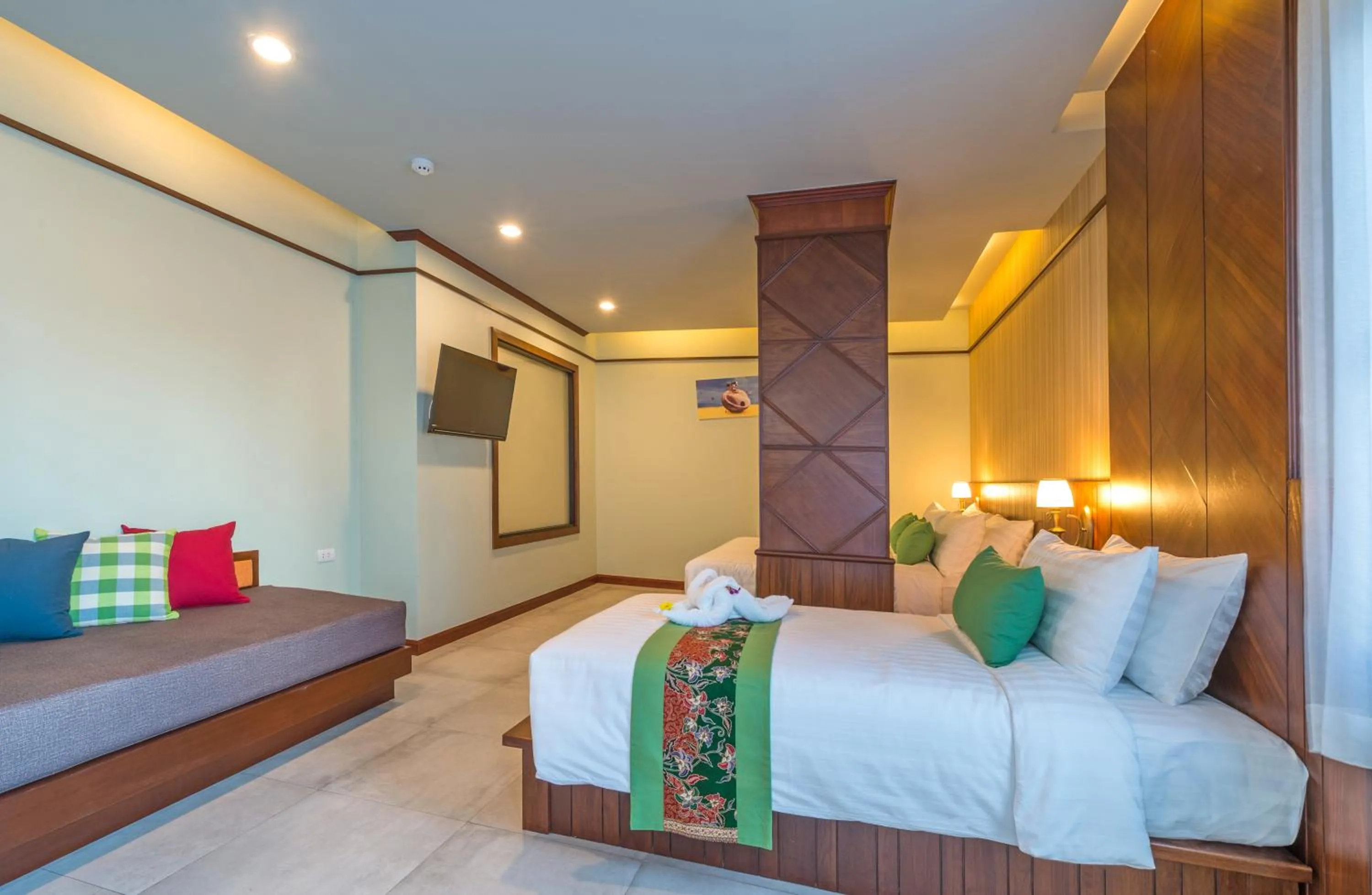 Photo of the whole room, Bed in Andaman Breeze Resort