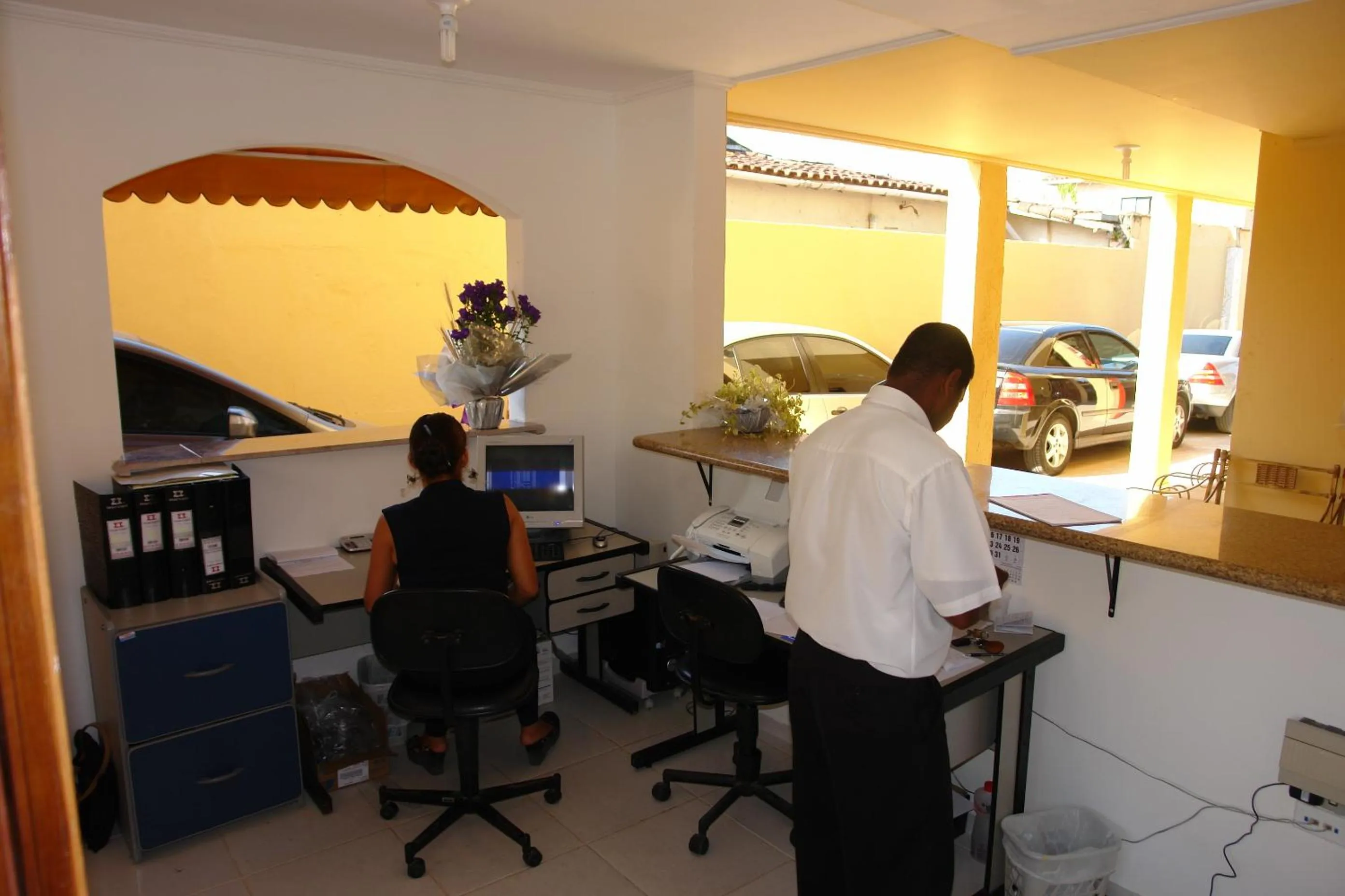 Lobby or reception in Hotel Mar