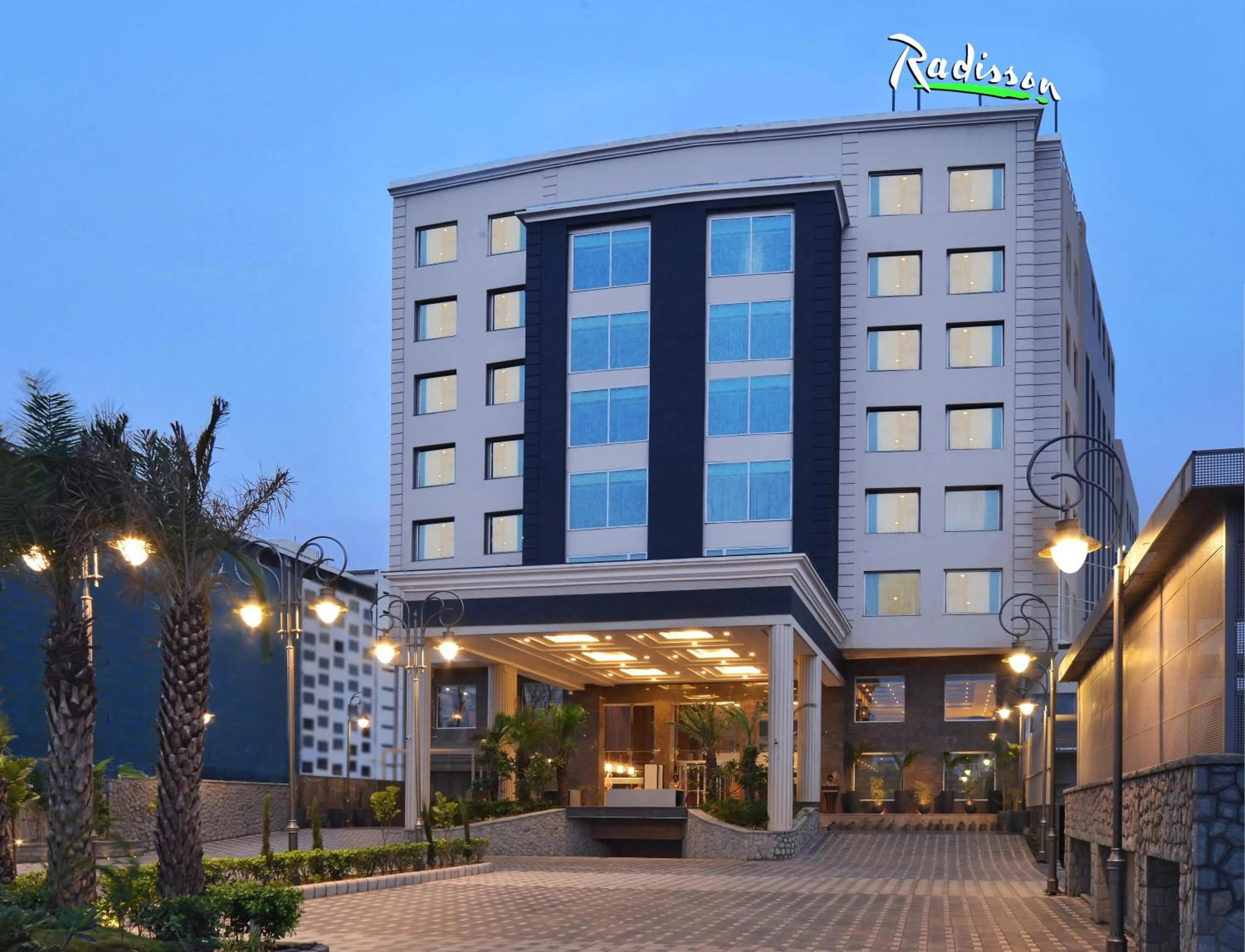 Facade/entrance in Radisson Chandigarh Zirakpur