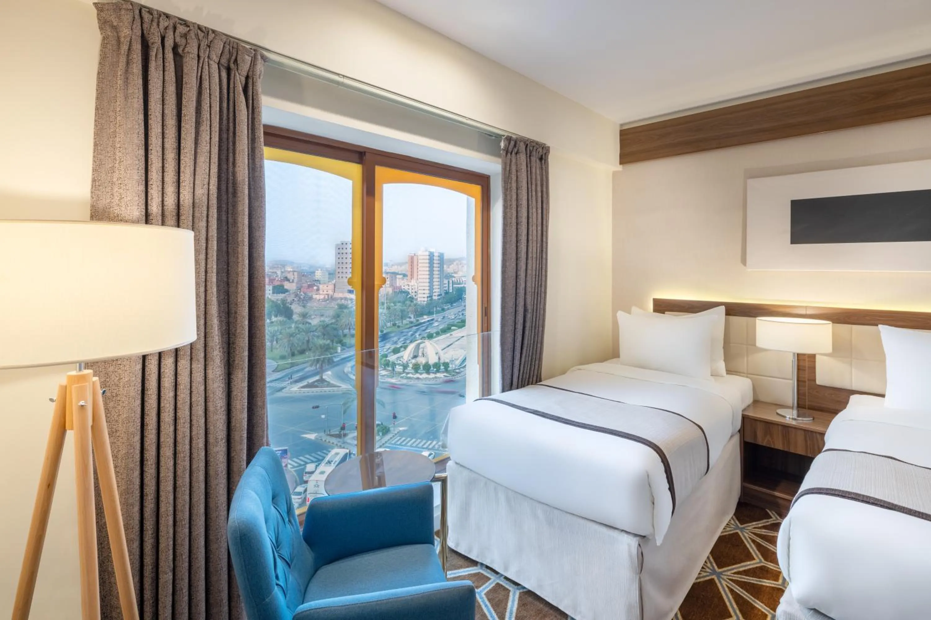 Bed in Blue Coral Hotel