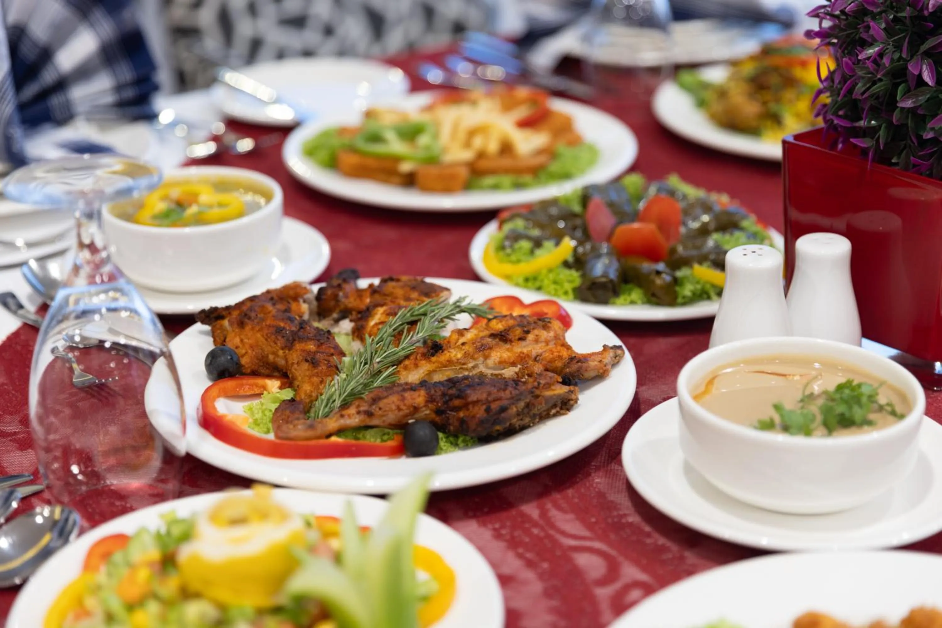 Food and drinks in Blue Coral Hotel