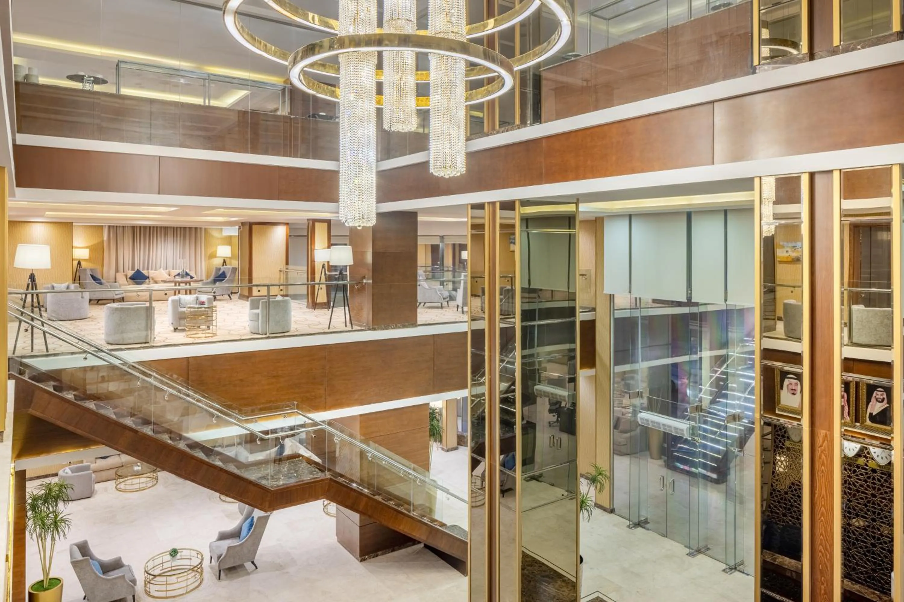 Seating area in Blue Coral Hotel