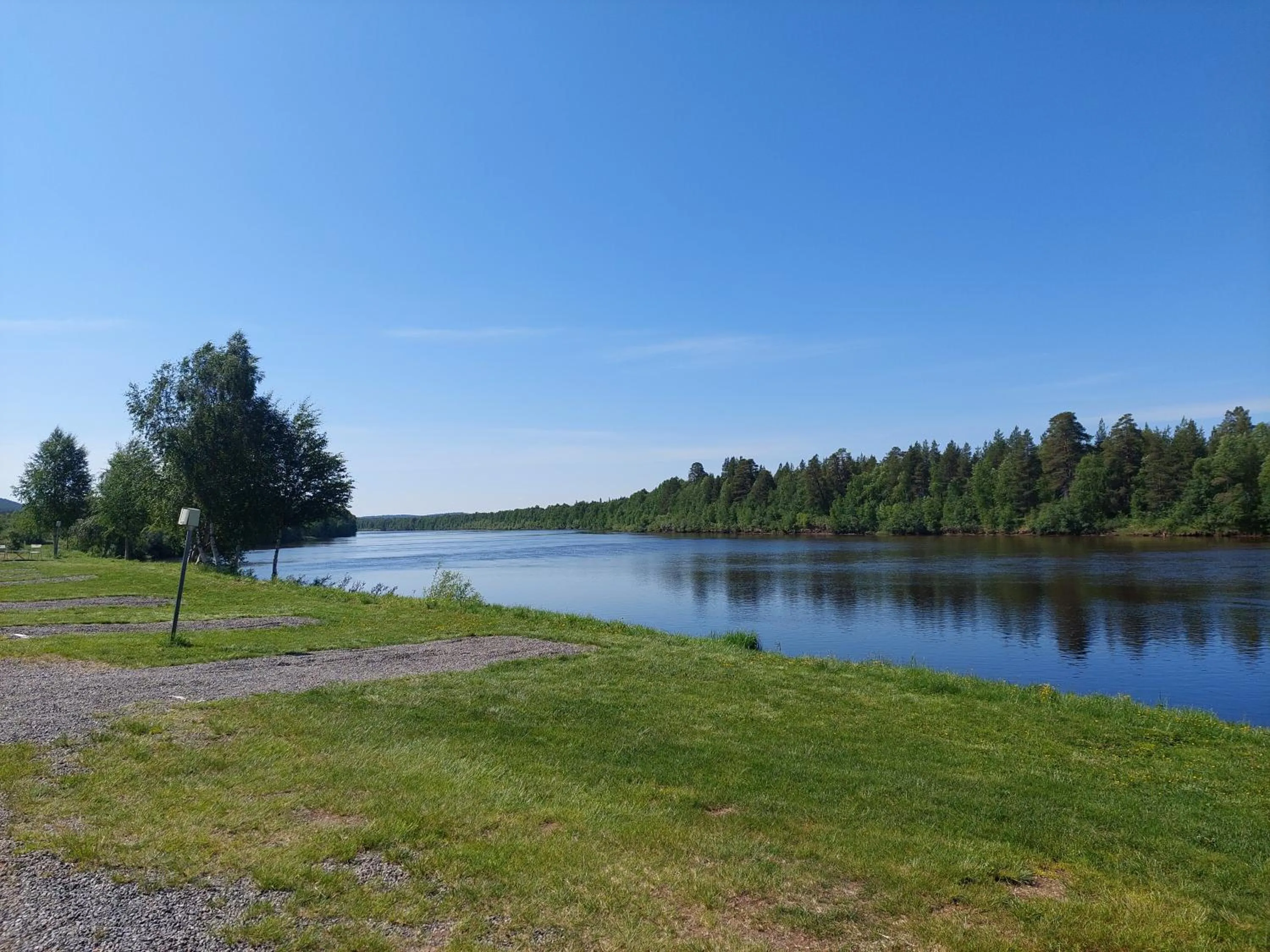 Off site in Ivalo River Camping