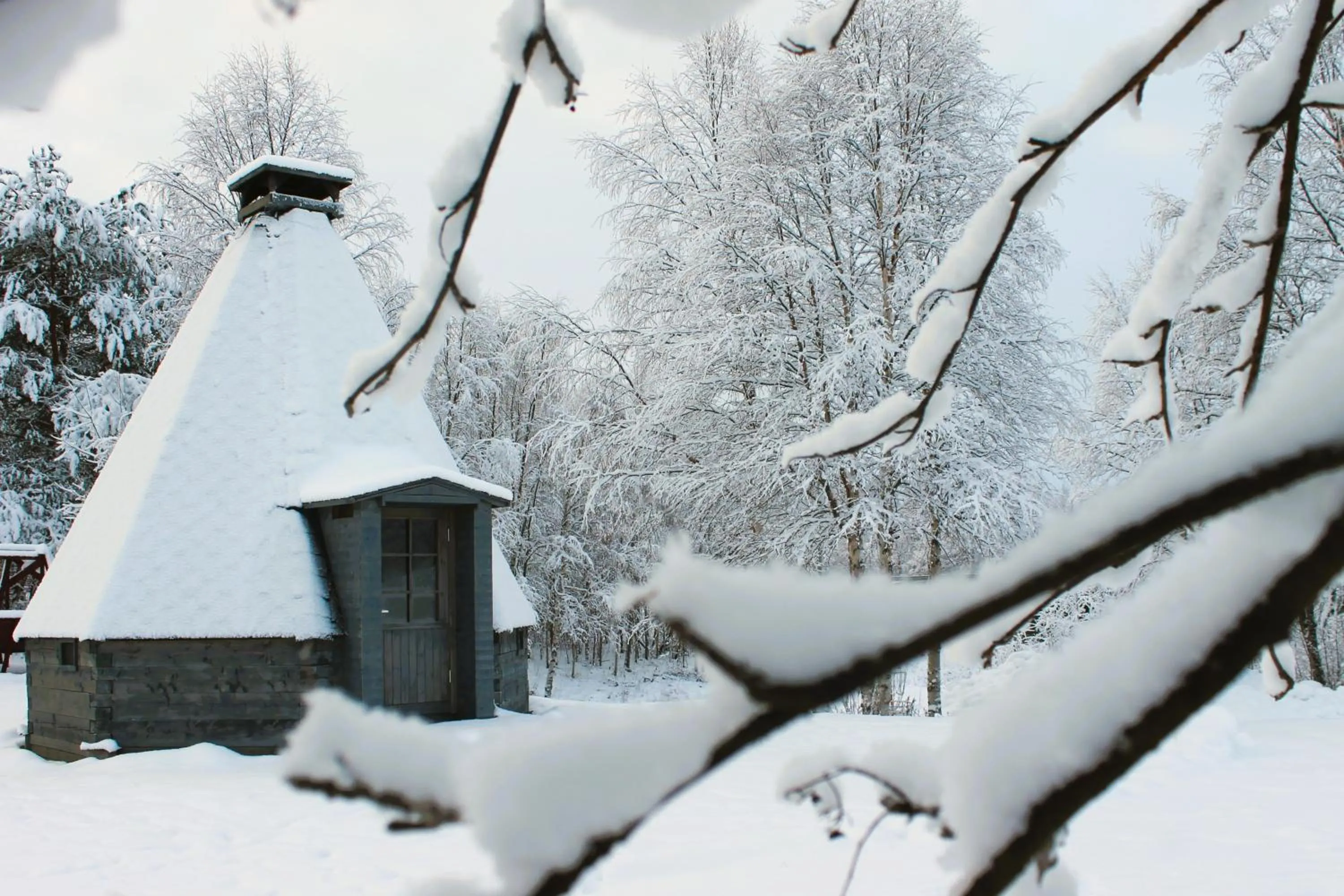 Day in Ivalo River Camping