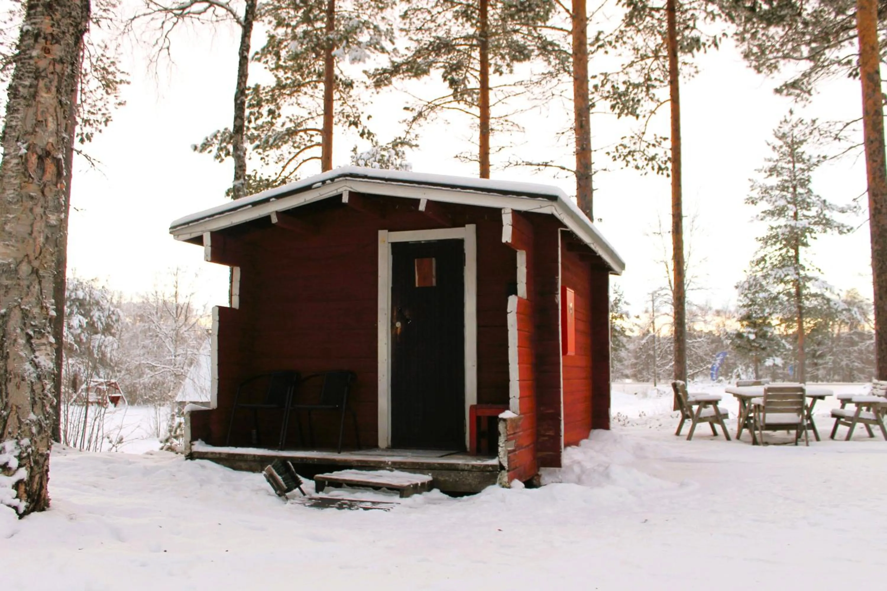 Property building in Ivalo River Camping