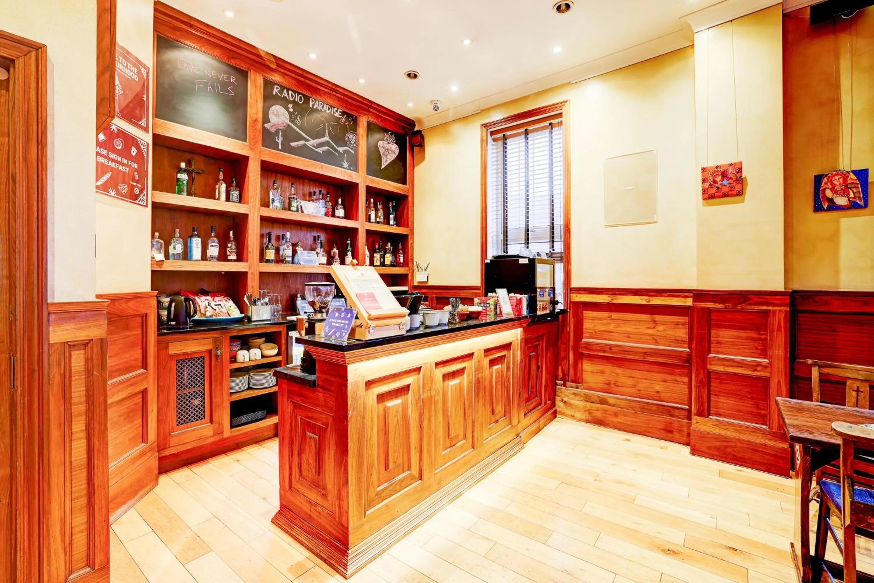 Lobby or reception in Church Street Hotel by Belvilla near The Oval London