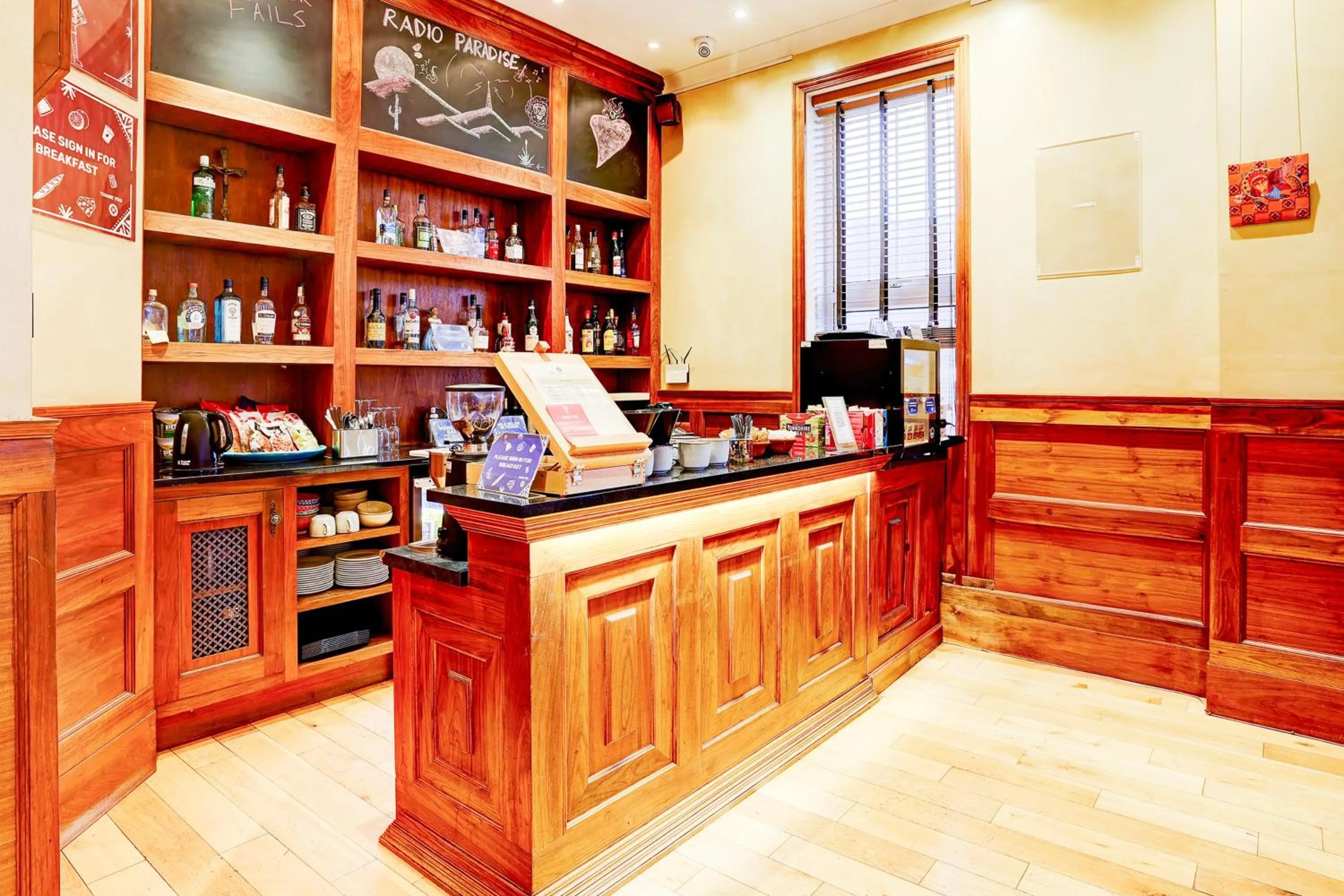 Lobby or reception in Church Street Hotel by Belvilla near The Oval London