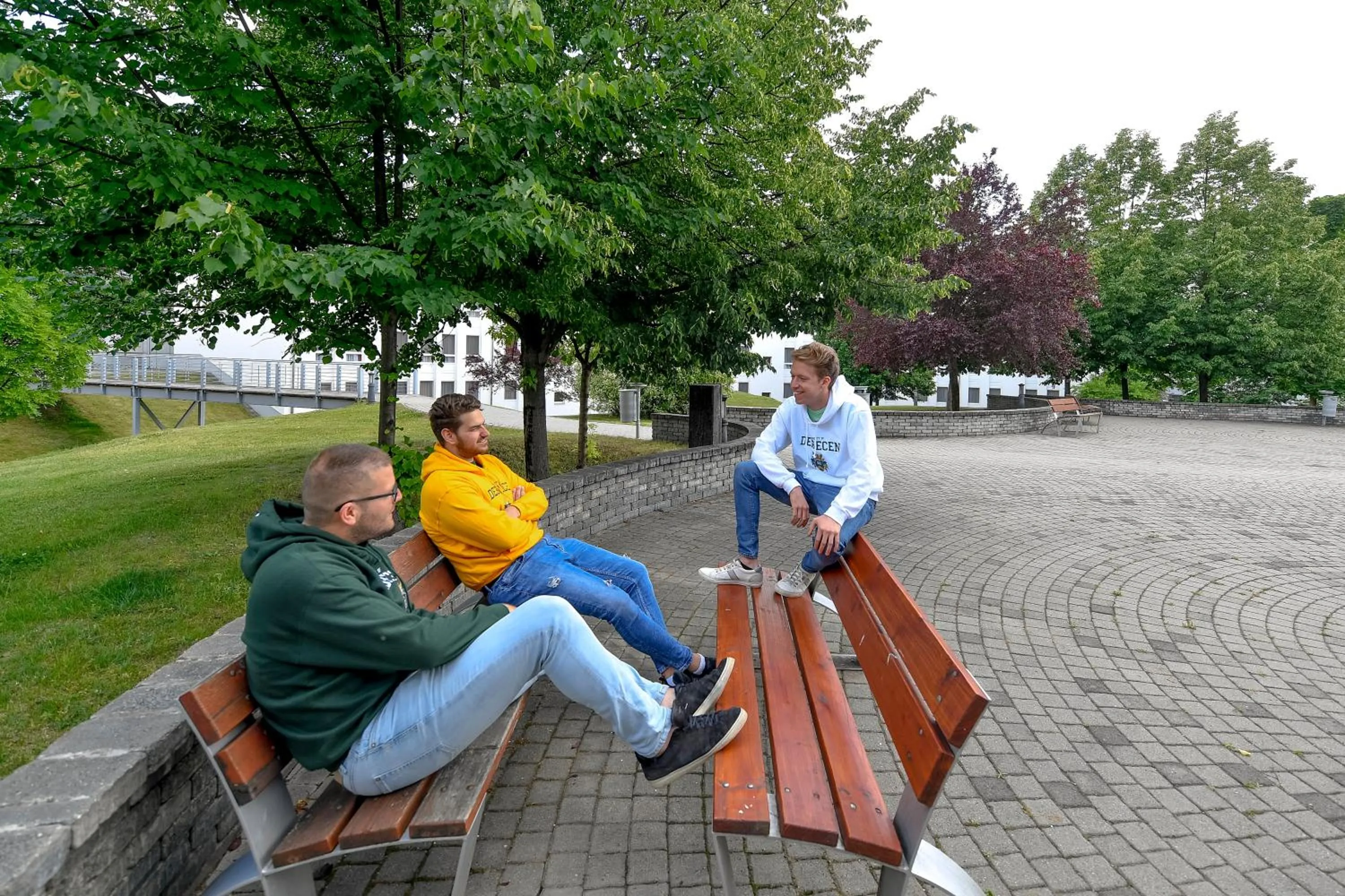People in Campus Hotel