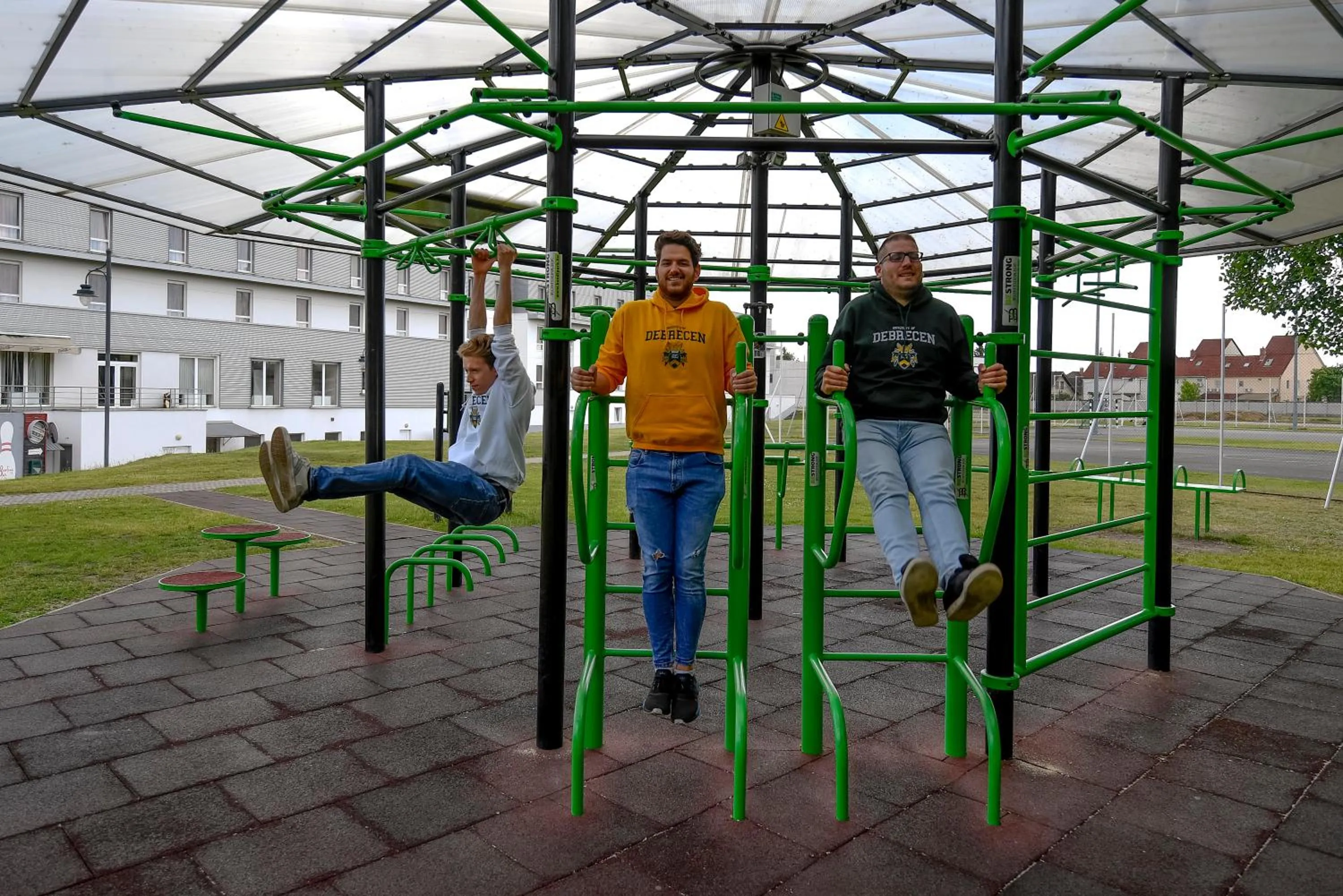 Fitness centre/facilities in Campus Hotel