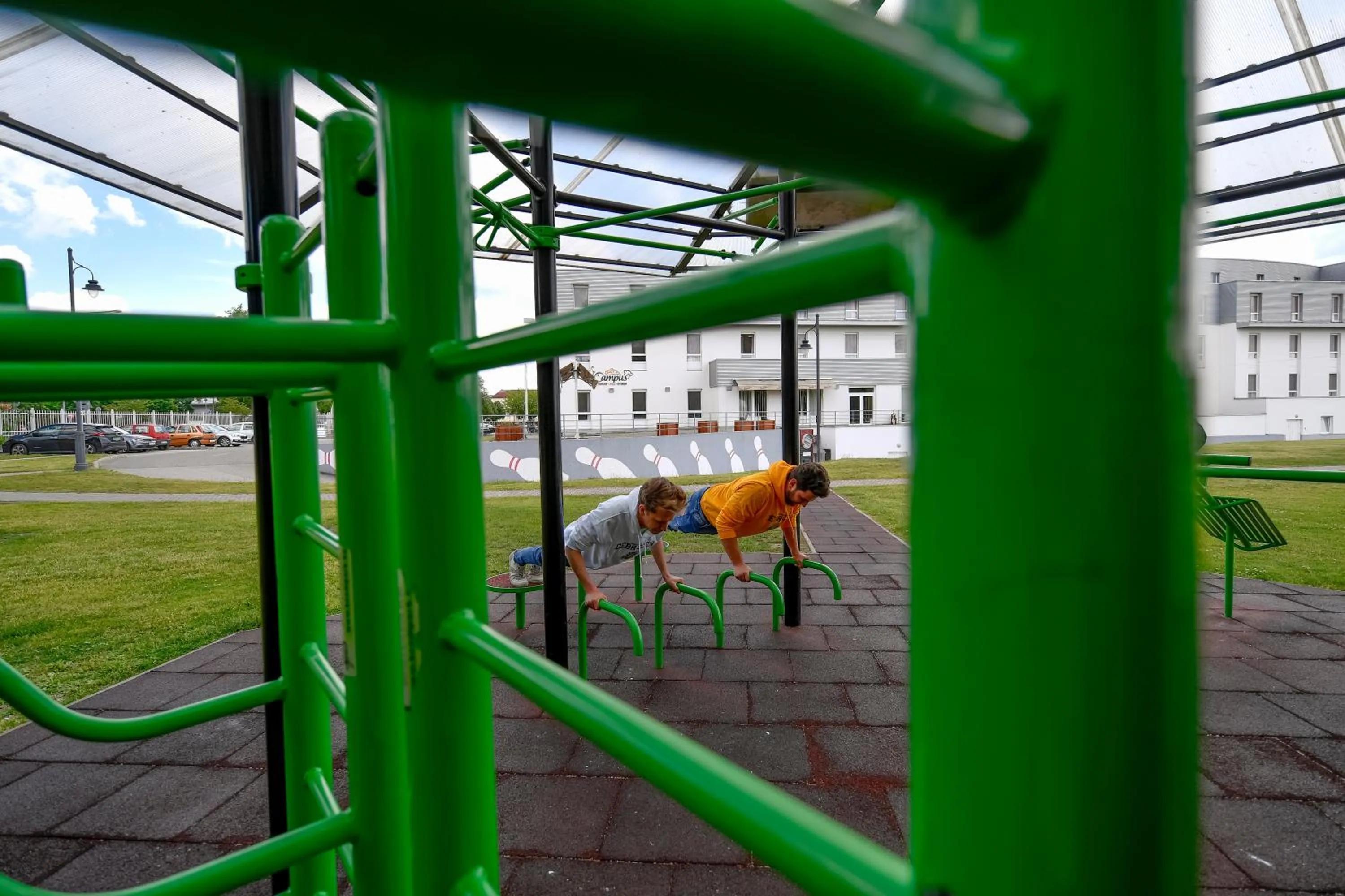 Fitness centre/facilities in Campus Hotel