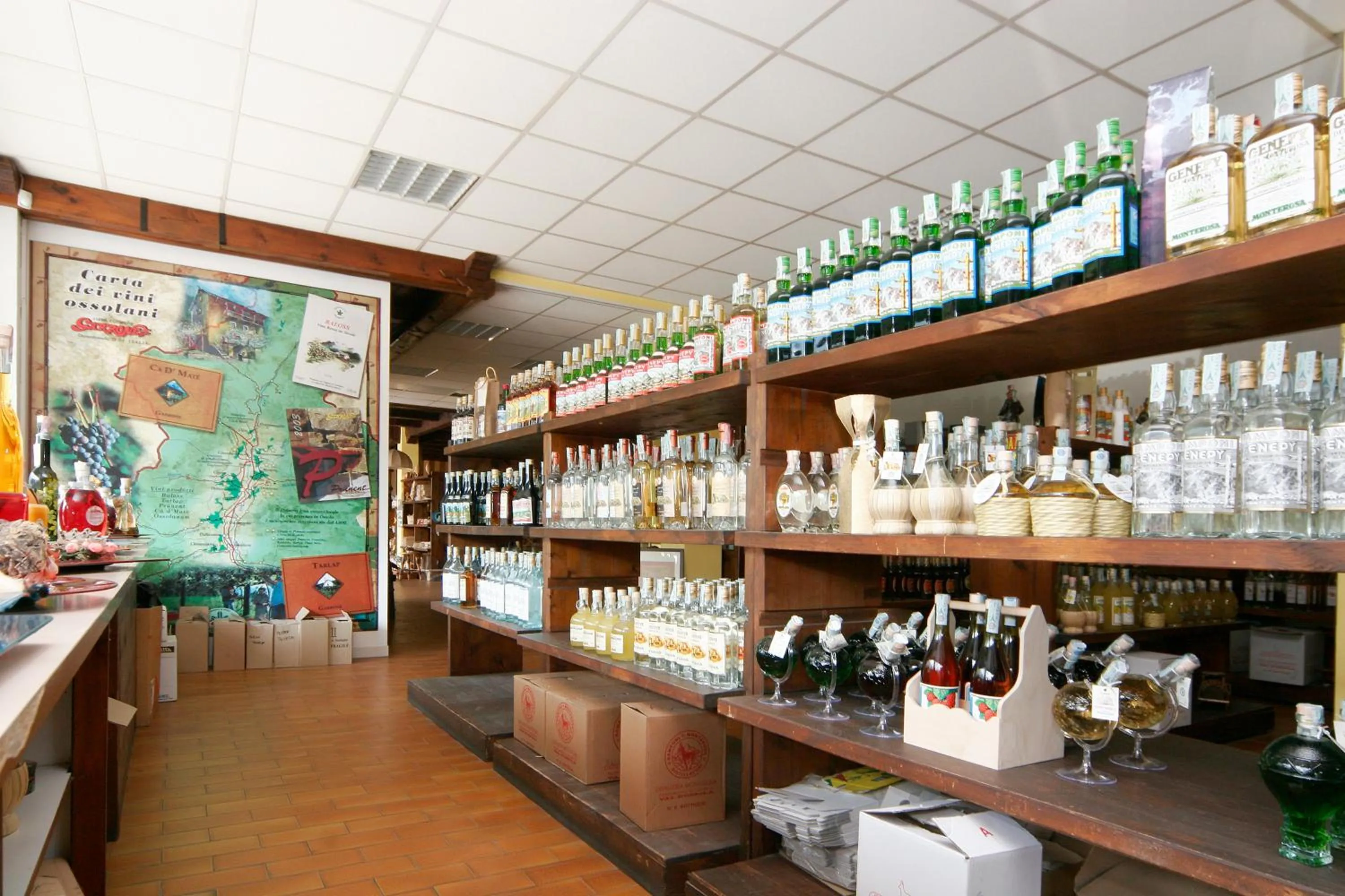 Alcoholic drinks in Motel Monterosa