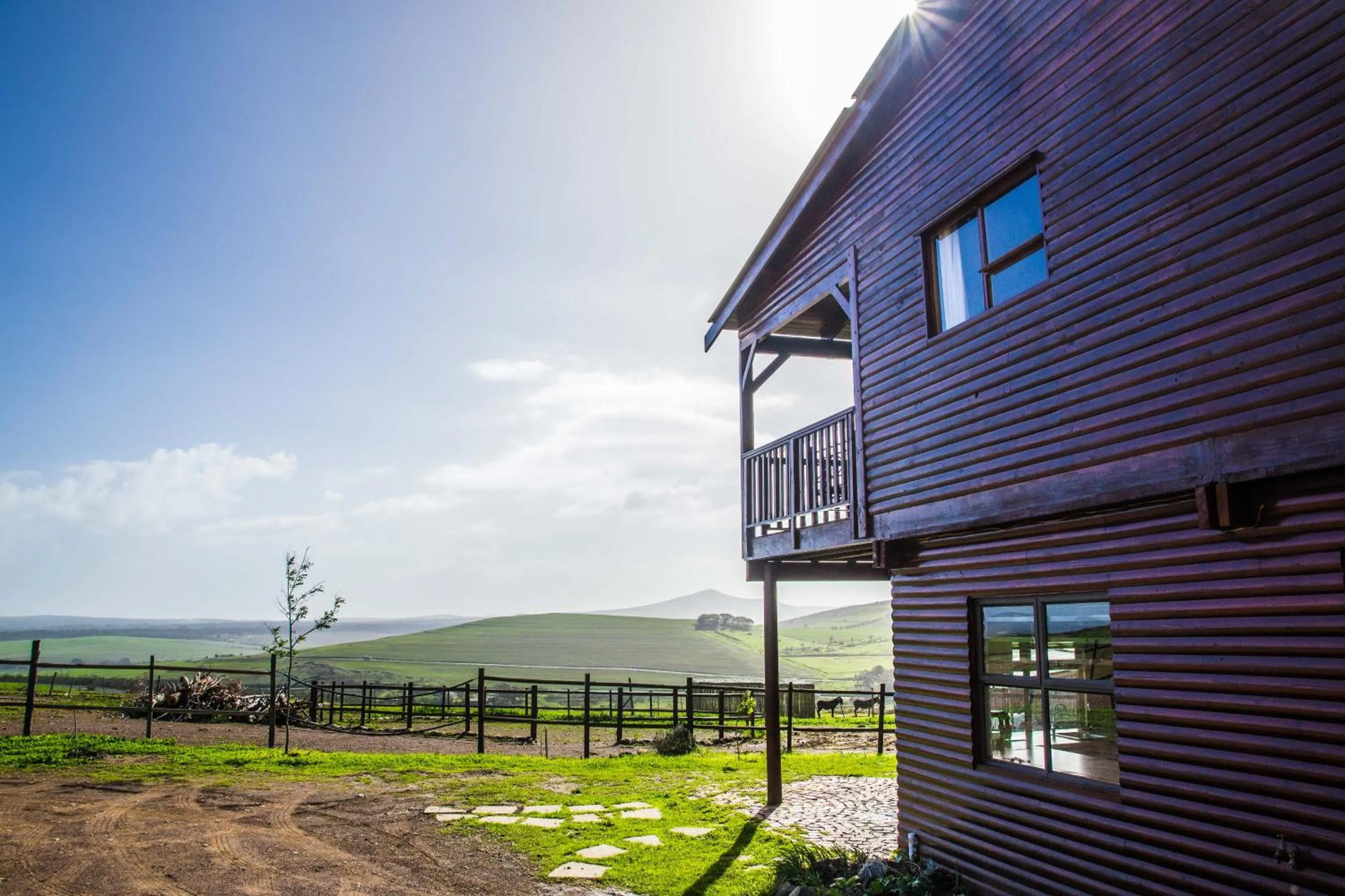 Bird's eye view in Anna Beulah Farm